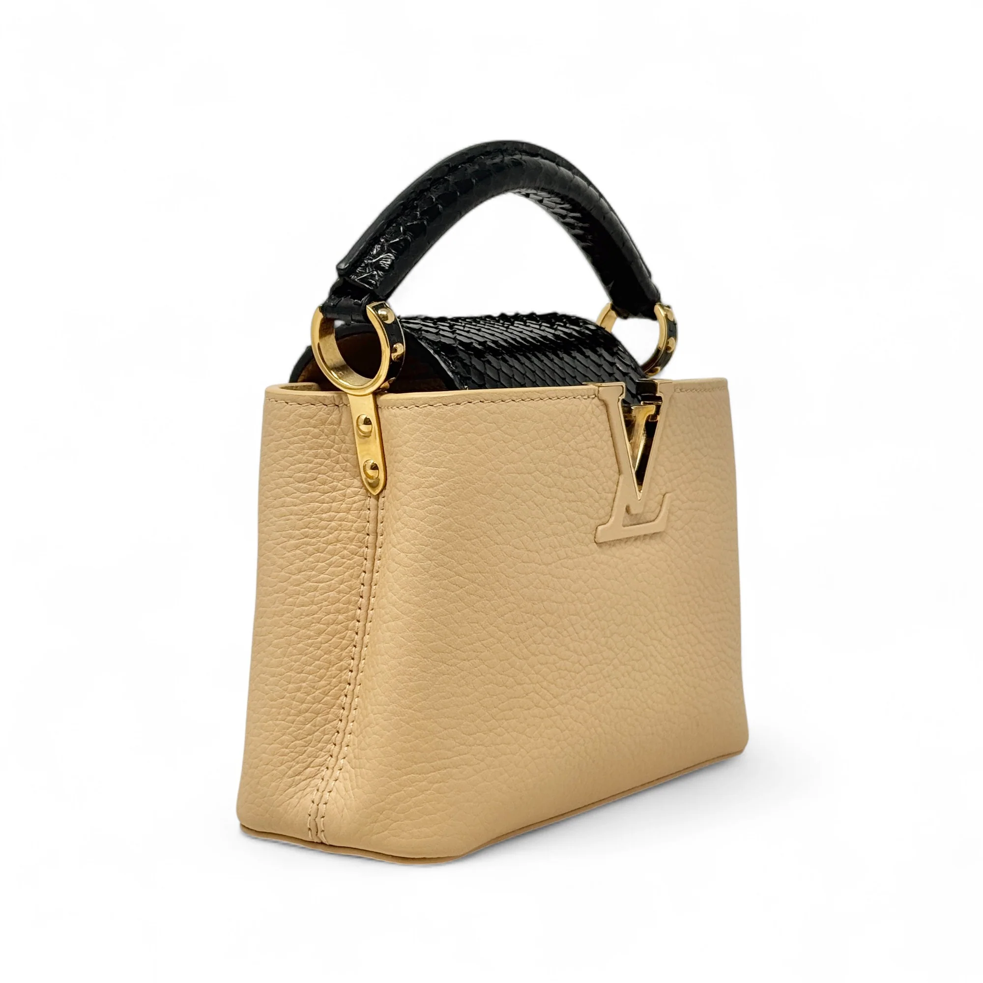 Louis Vuitton Python Mini Capucines Bag - Image 4