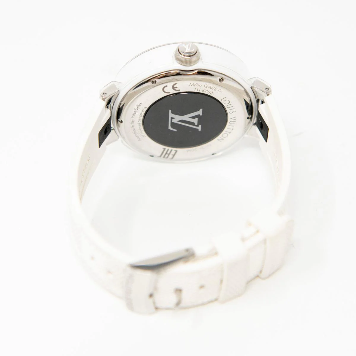 Louis Vuitton White Tambour Horizon Smartwatch - Image 8