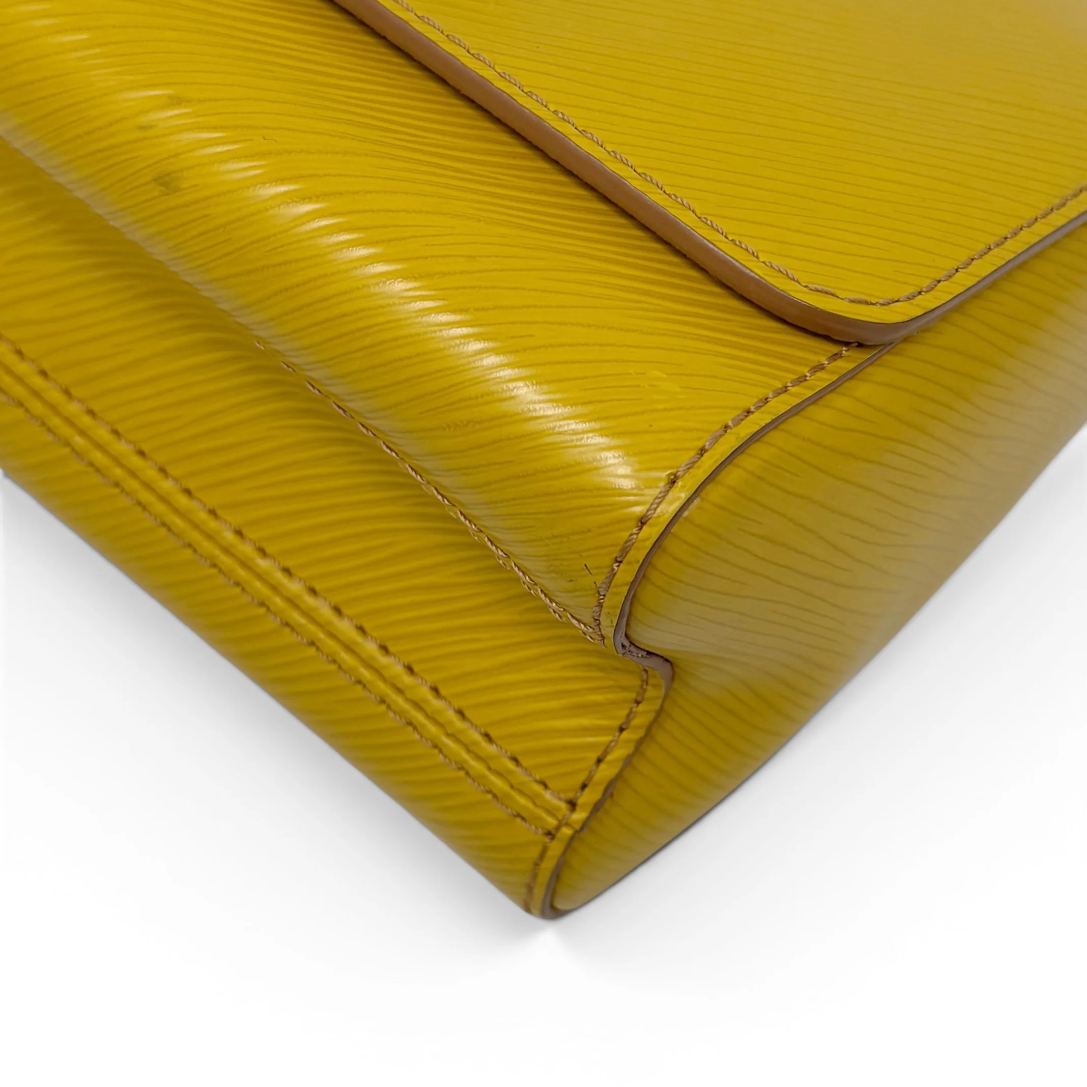Louis Vuitton Yellow Epi Twist PM - Image 9