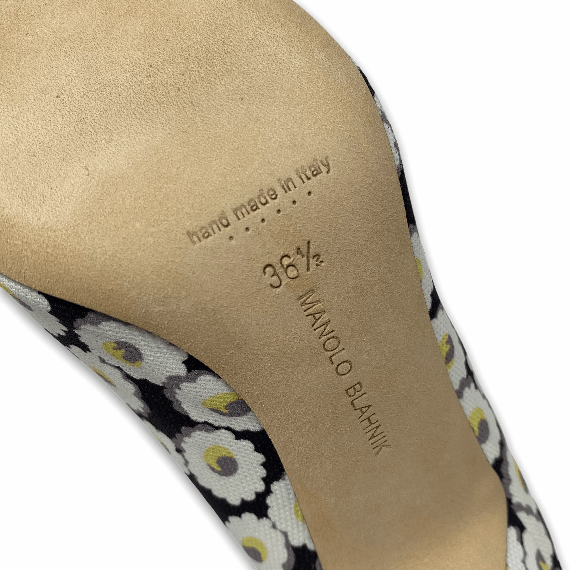 Manolo Blahnik Daisy Hangisi Pumps 36.5 - Image 5