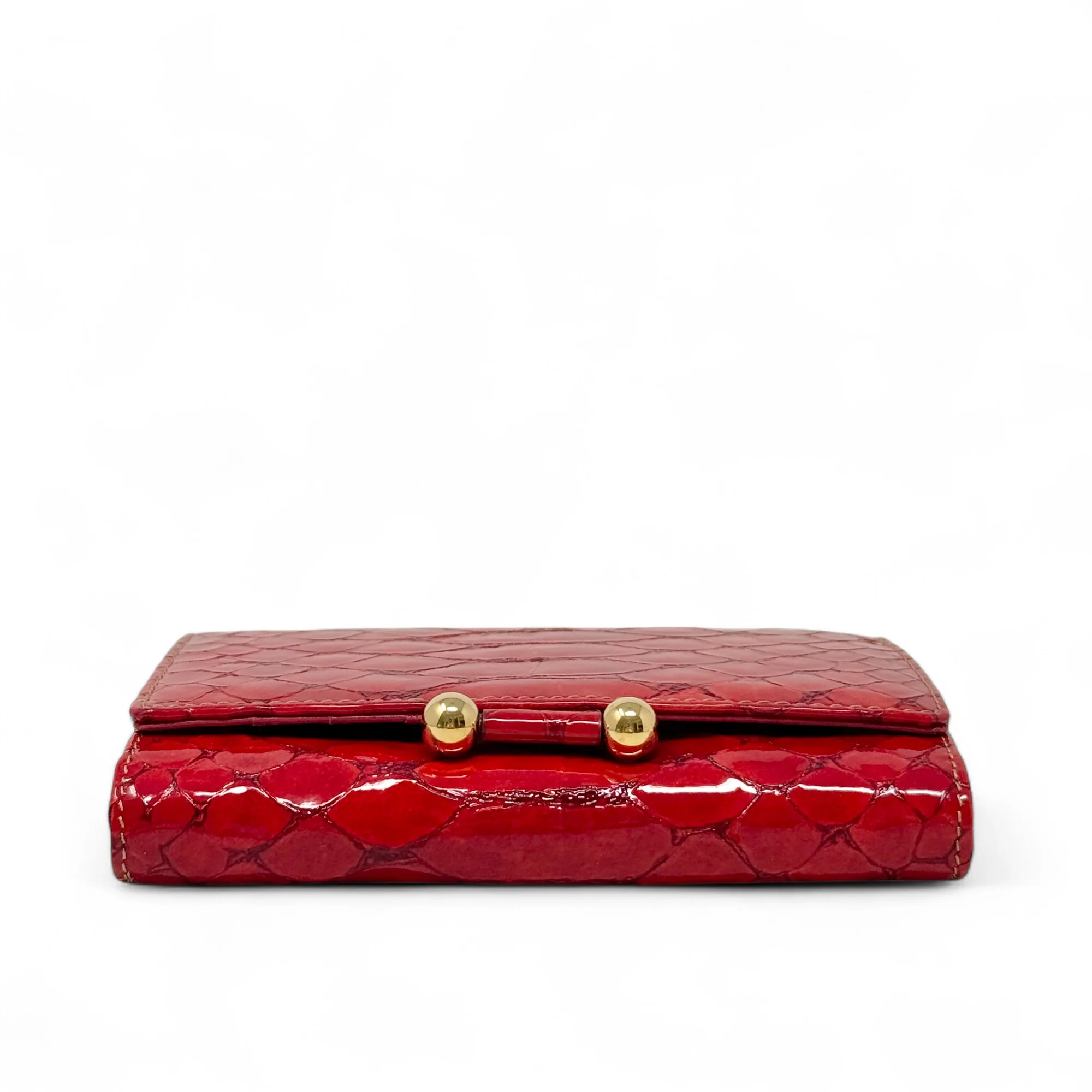 MCM Red Python Wallet on Chain - Image 5