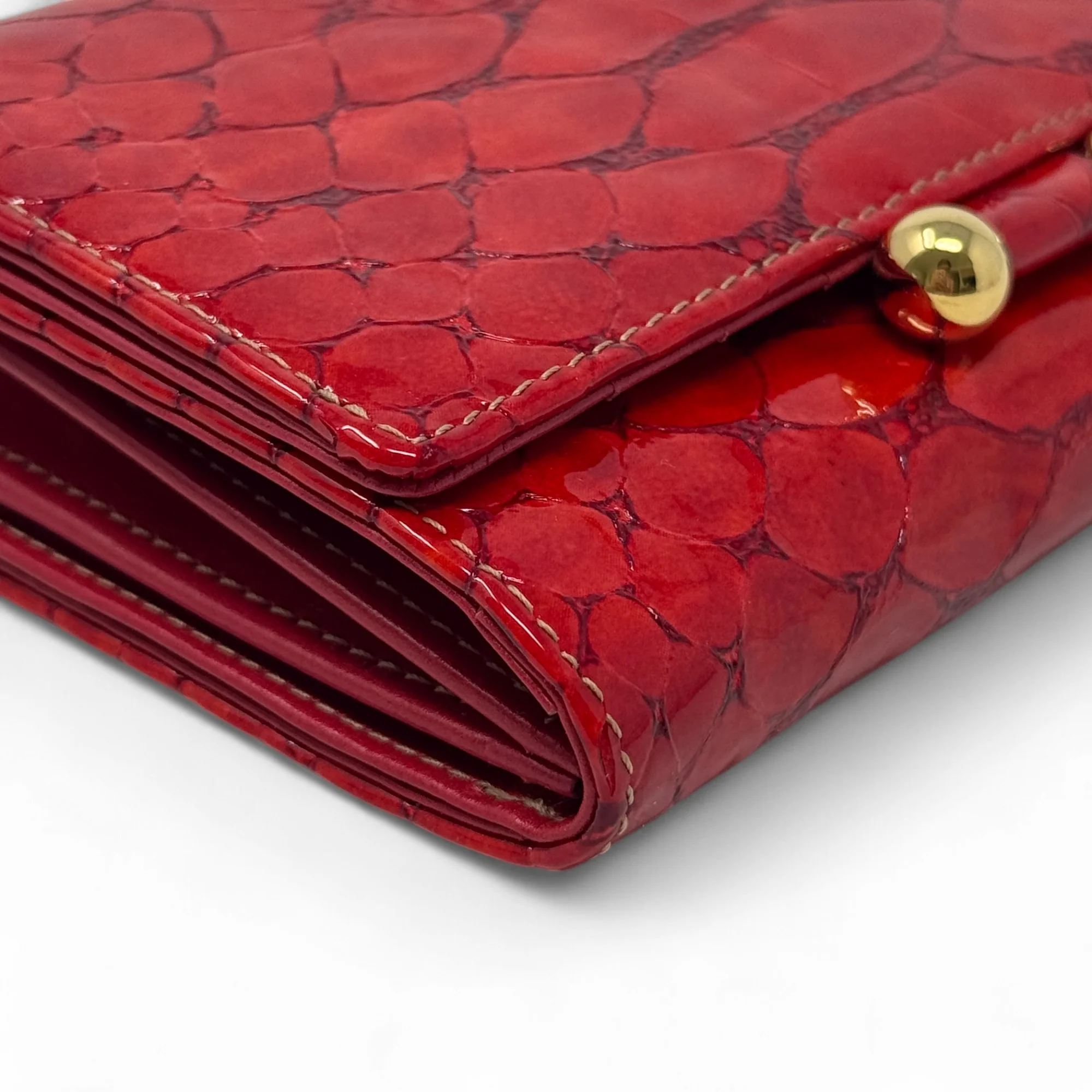 MCM Red Python Wallet on Chain - Image 7