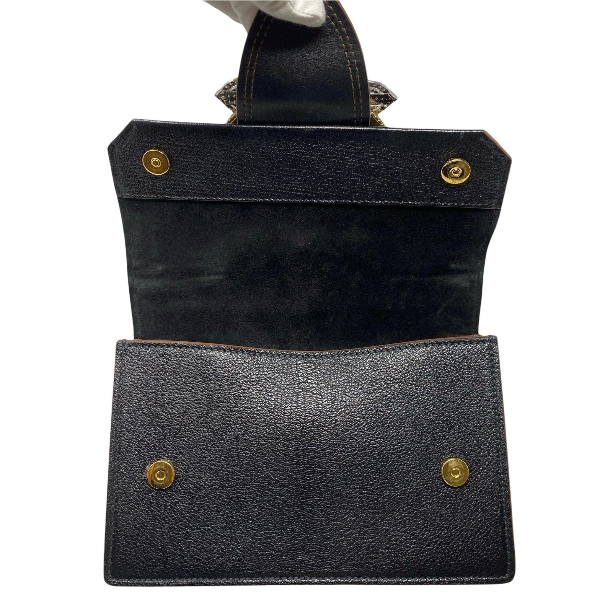 Miu Miu Black Madras Crystals Bag - Image 11