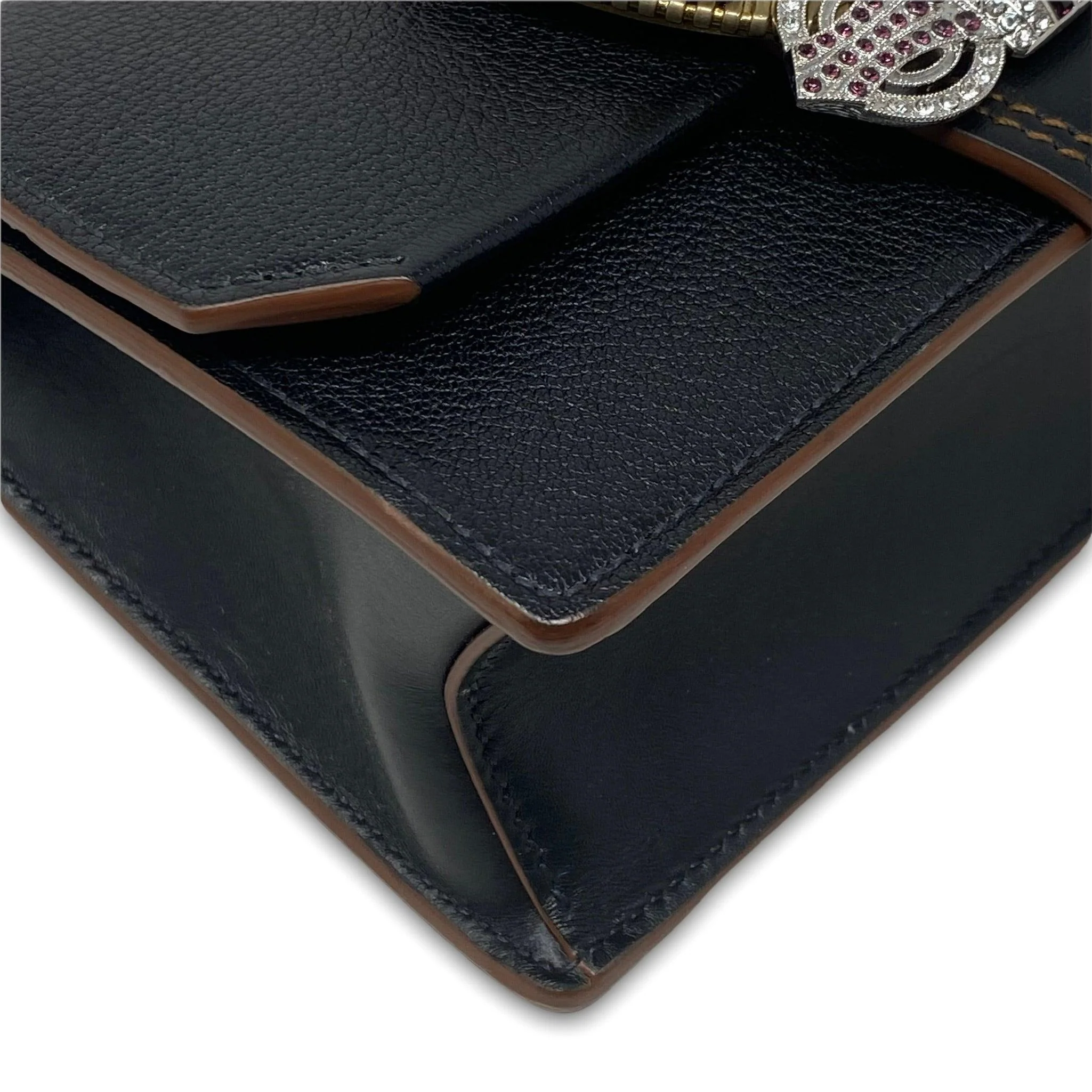 Miu Miu Black Madras Crystals Bag - Image 5