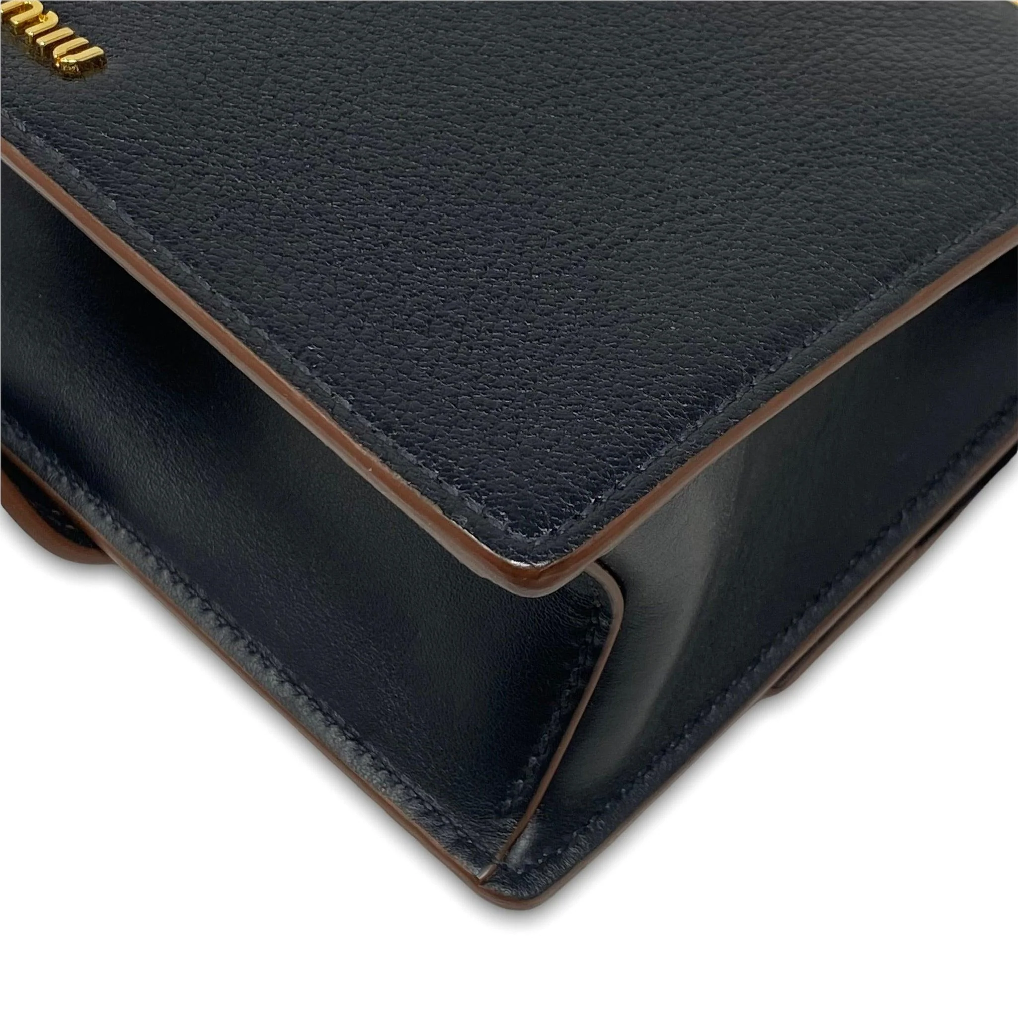 Miu Miu Black Madras Crystals Bag - Image 8