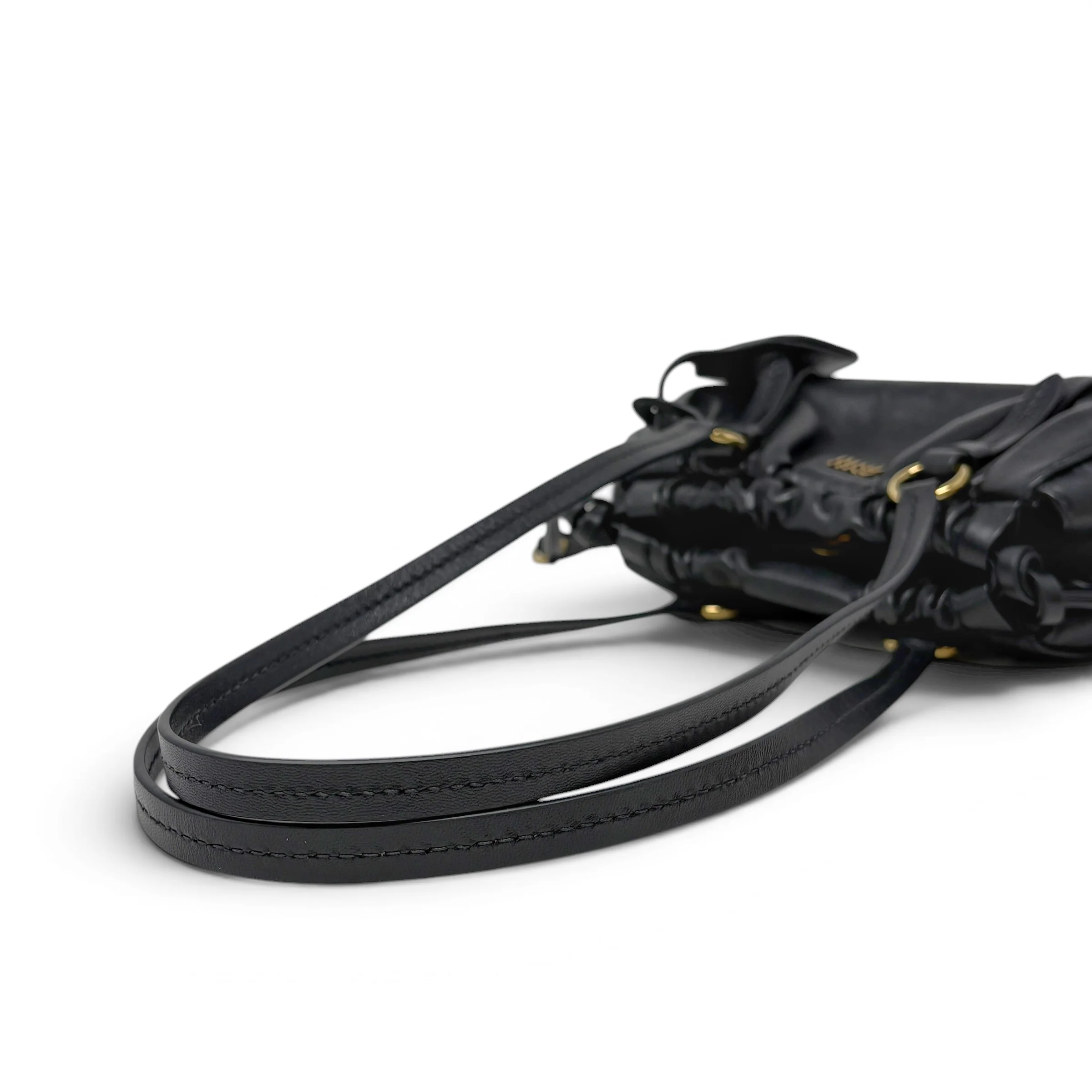 Miu Miu Black Mini Joie Bag - Image 15