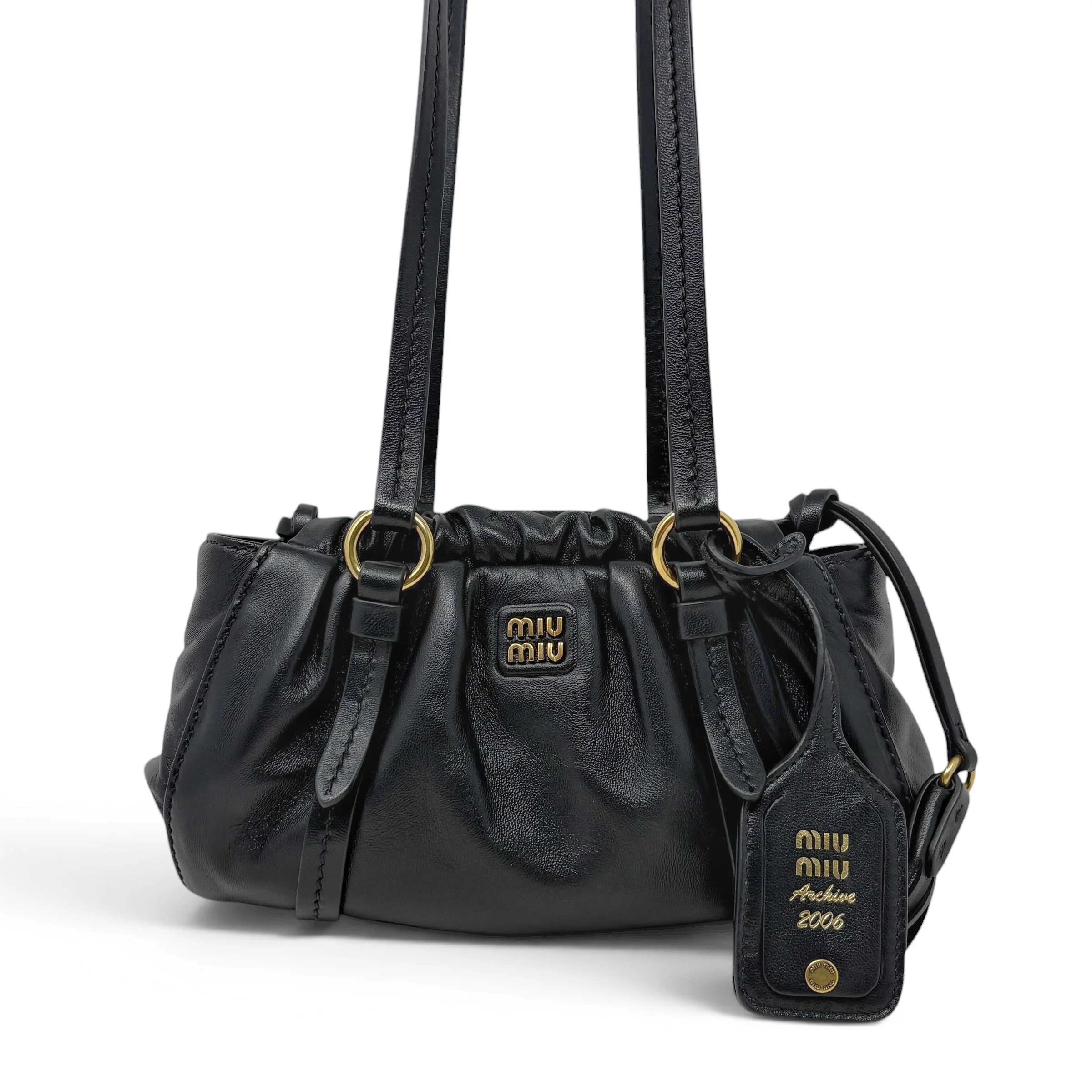 Miu Miu Black Mini Joie Bag - Image 3