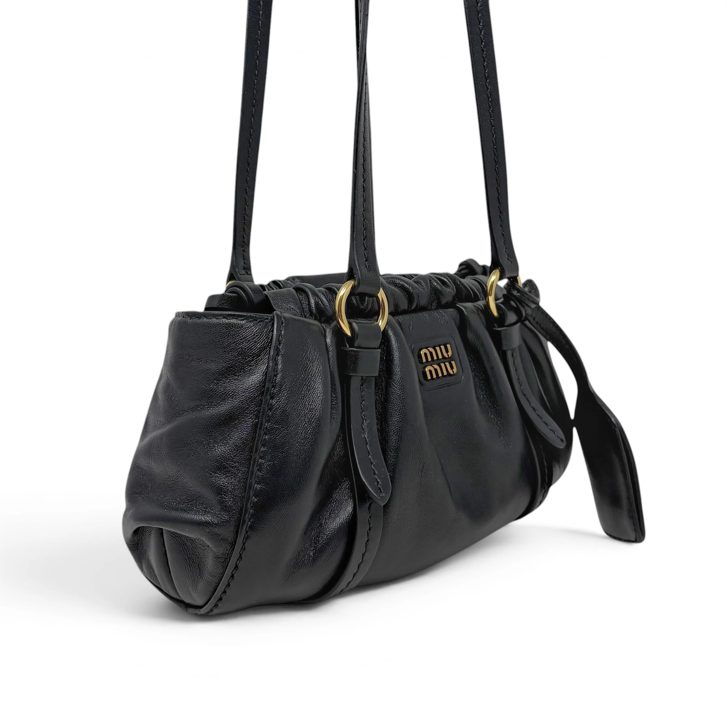 Miu Miu Black Mini Joie Bag - Image 5