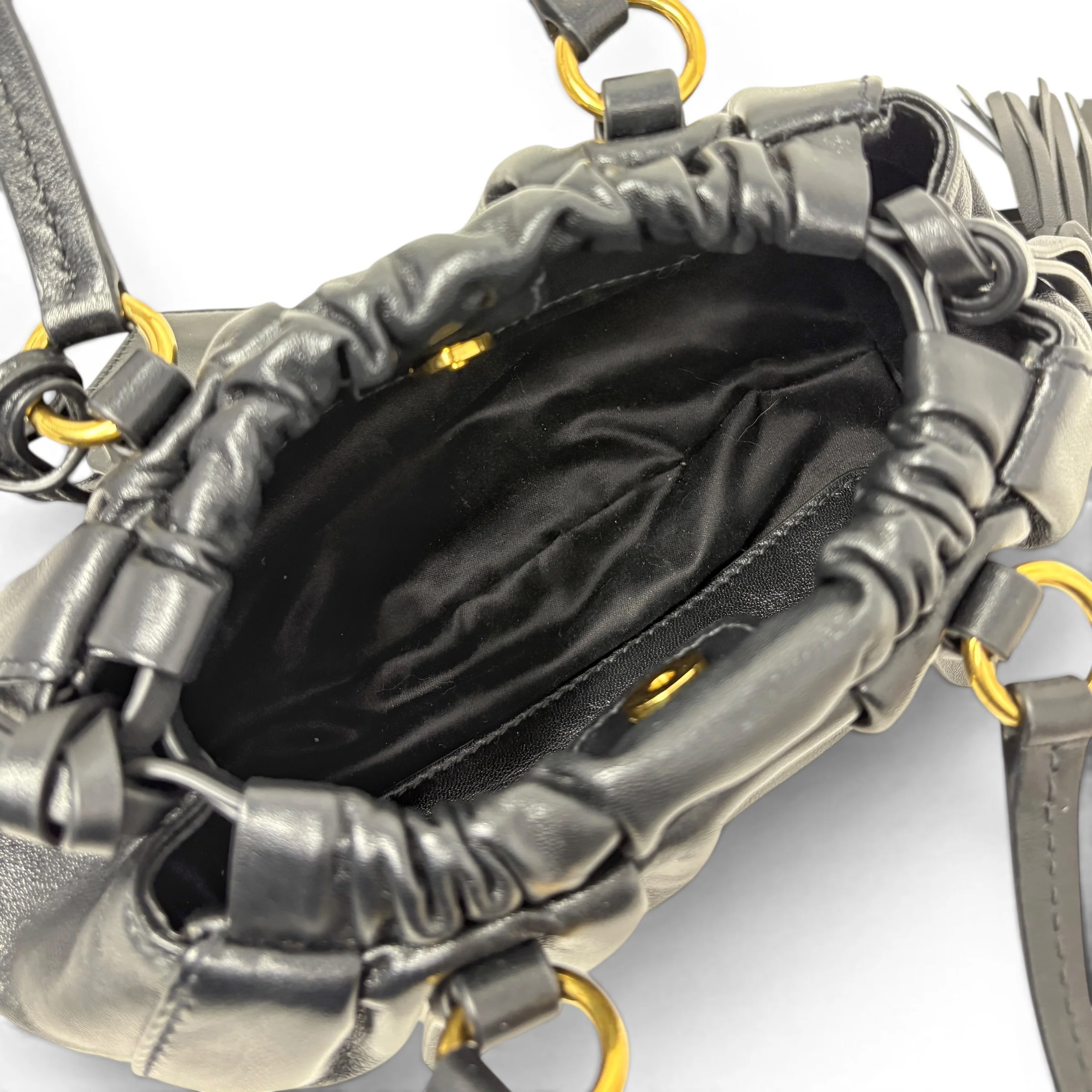 Miu Miu Black Mini Joie Bag - Image 7