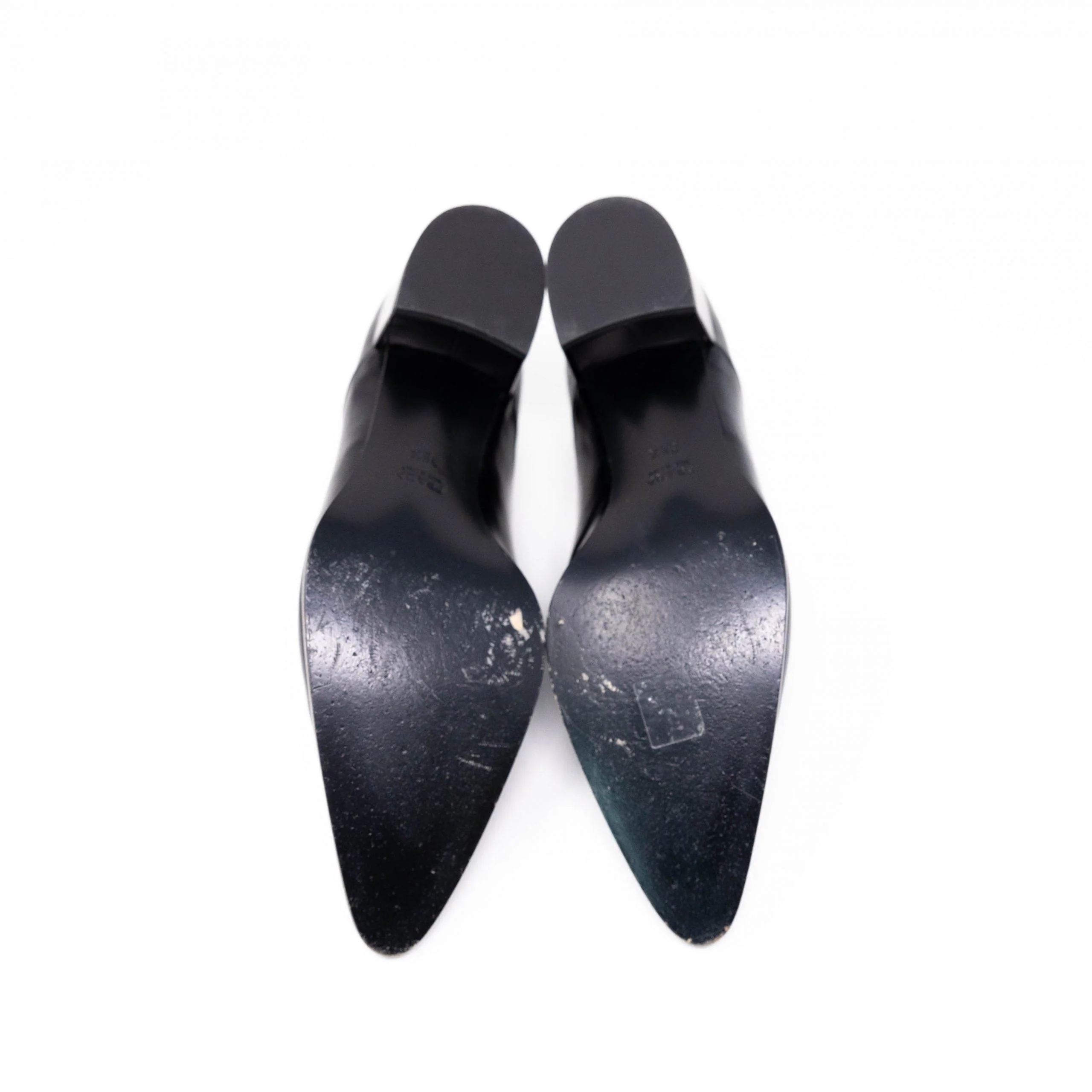 Prada Black Oxford Loafers 38.5 - Image 6