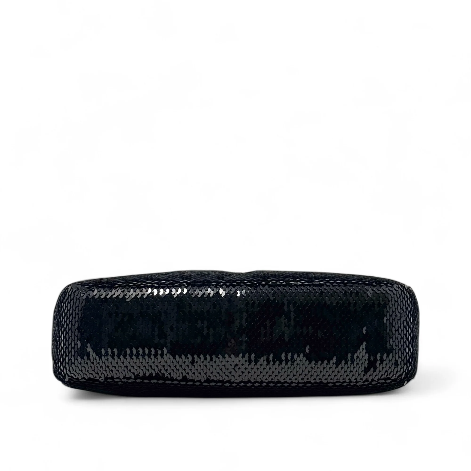 Prada Black Sequin Logo Re-Edition Mini Bag - Image 8