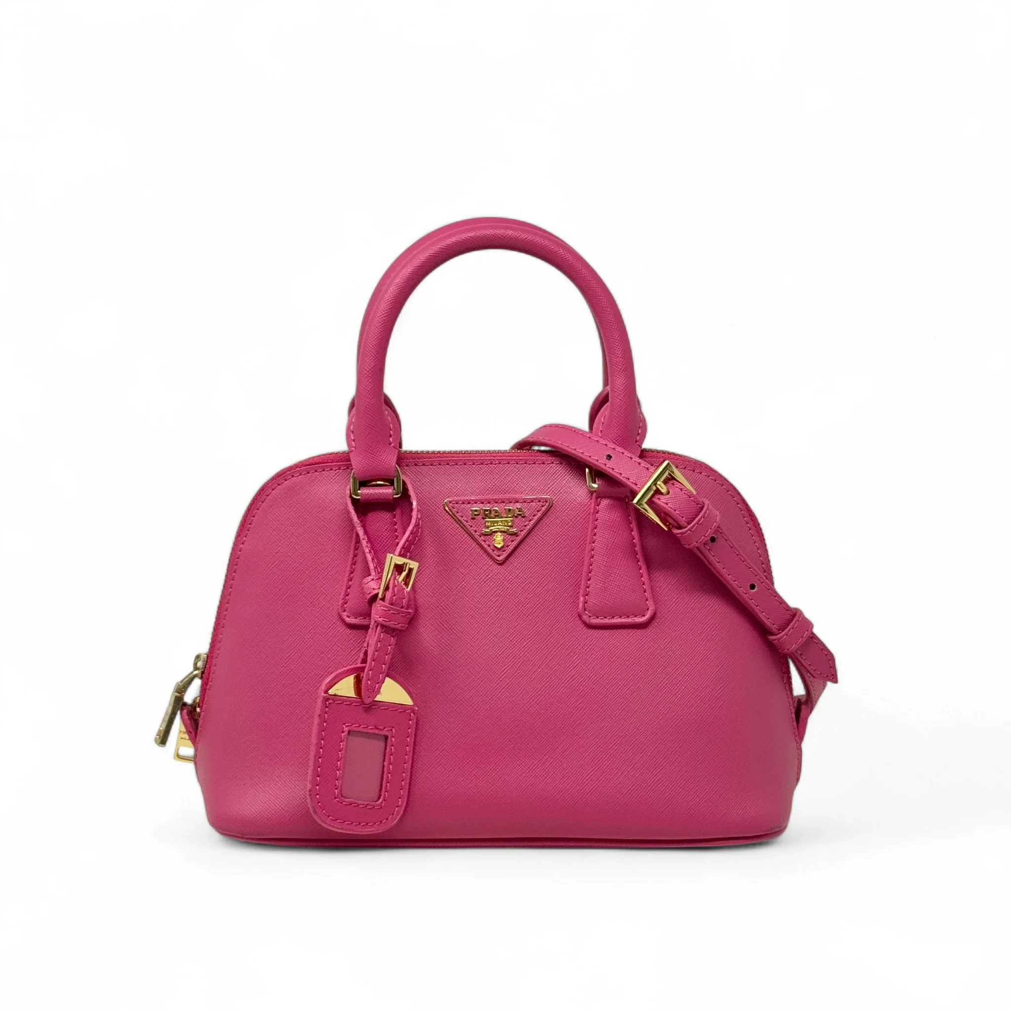 Prada Pink Mini Promenade Tote