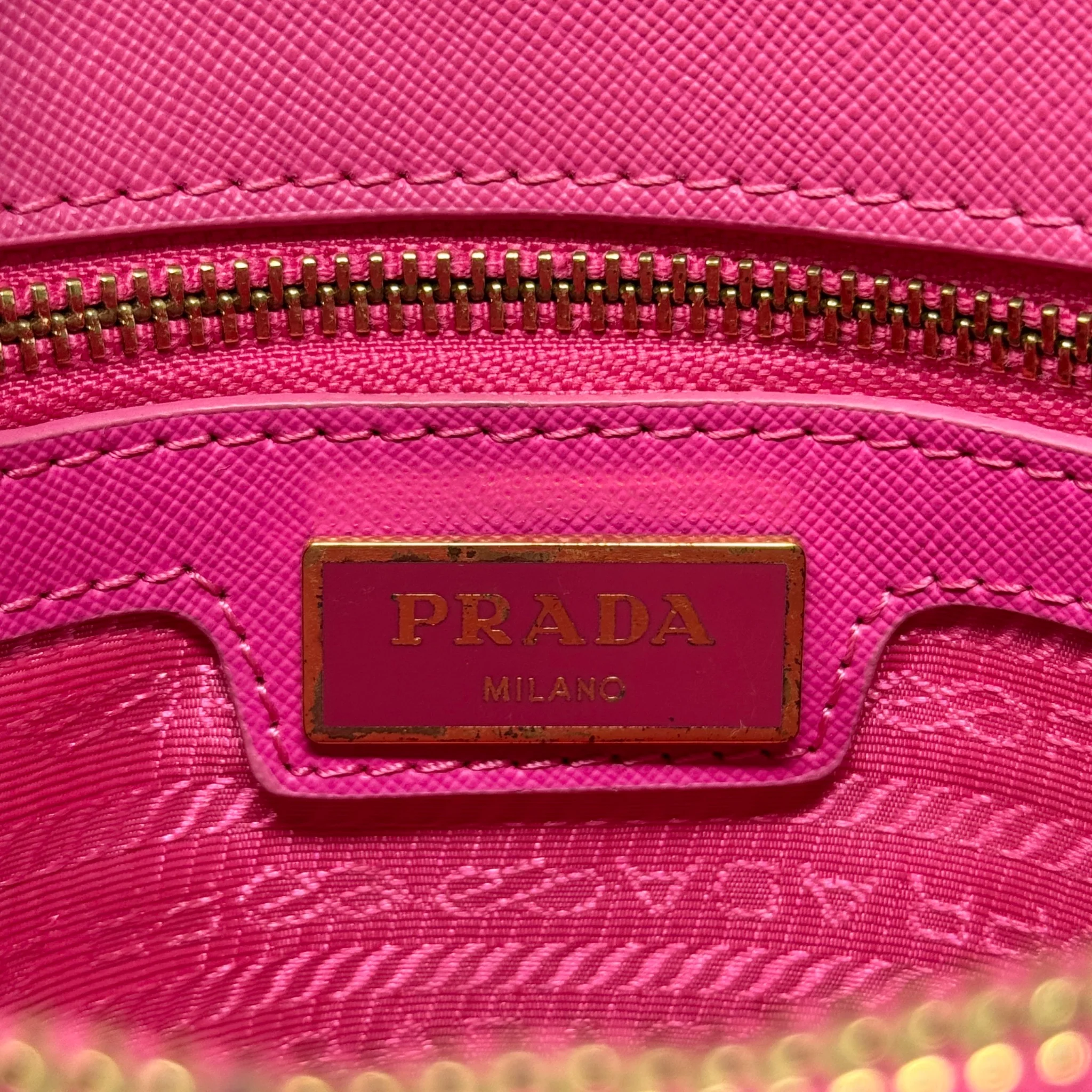 Prada Pink Mini Promenade Tote - Image 14
