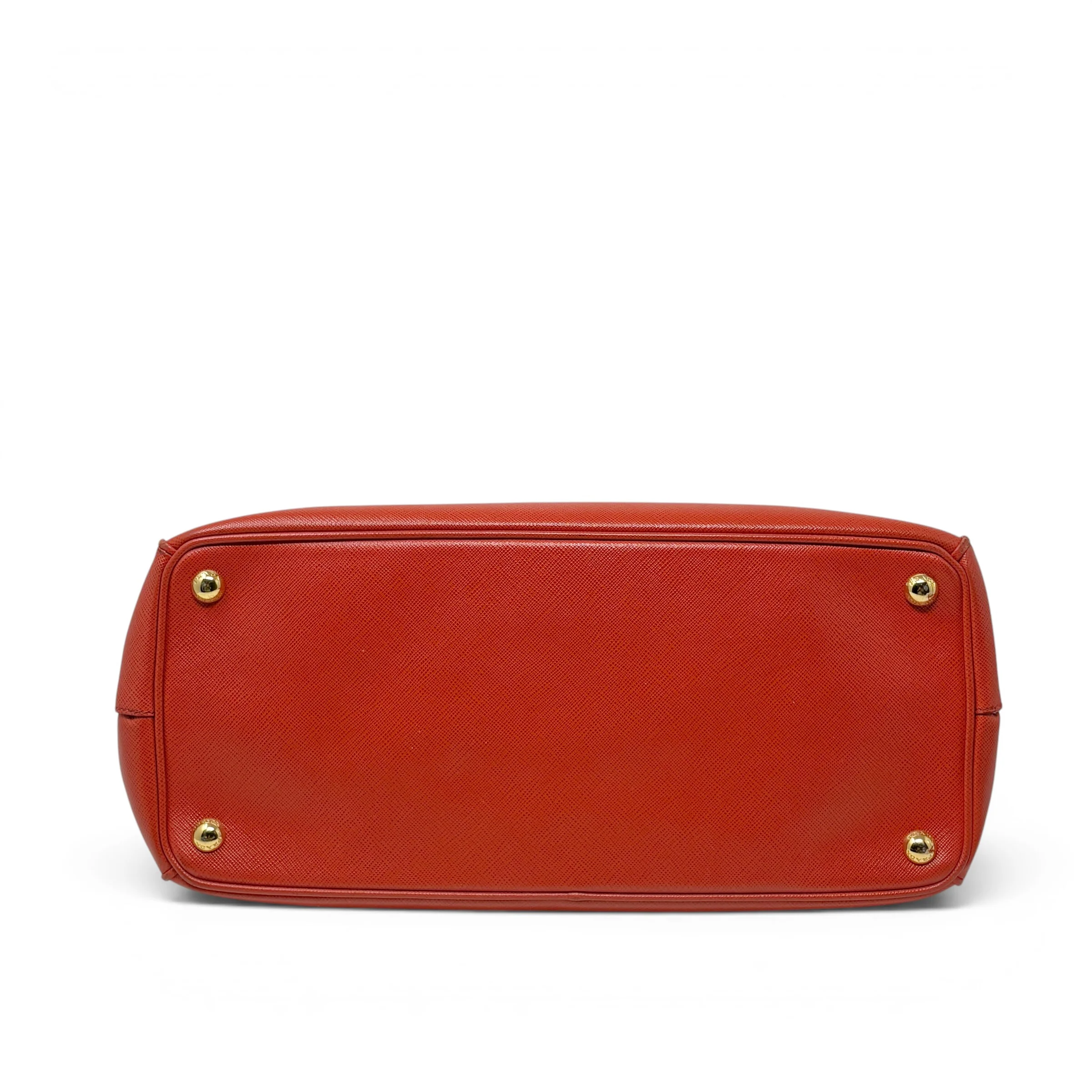 Prada Red Medium Galleria Tote - Image 6