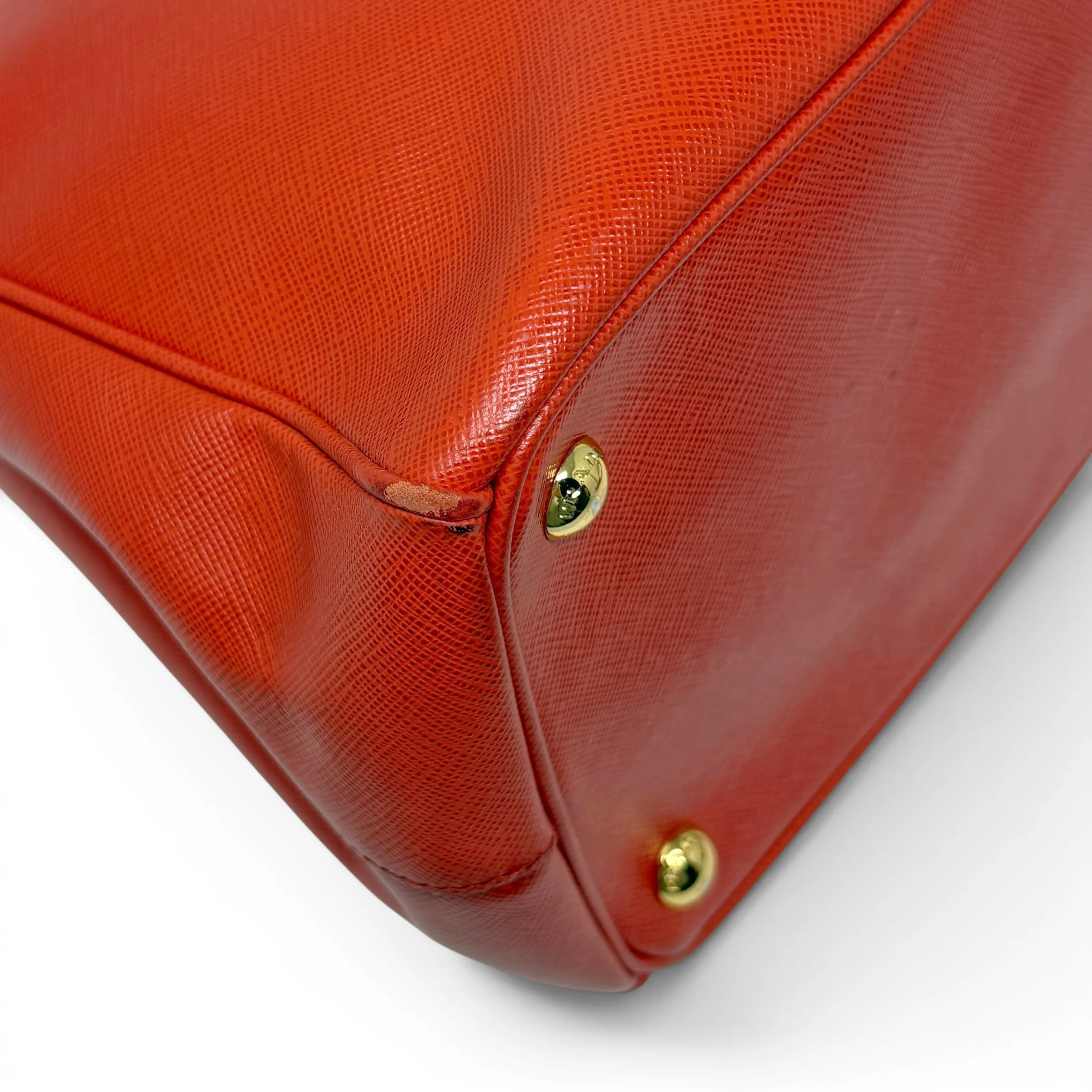 Prada Red Medium Galleria Tote - Image 7