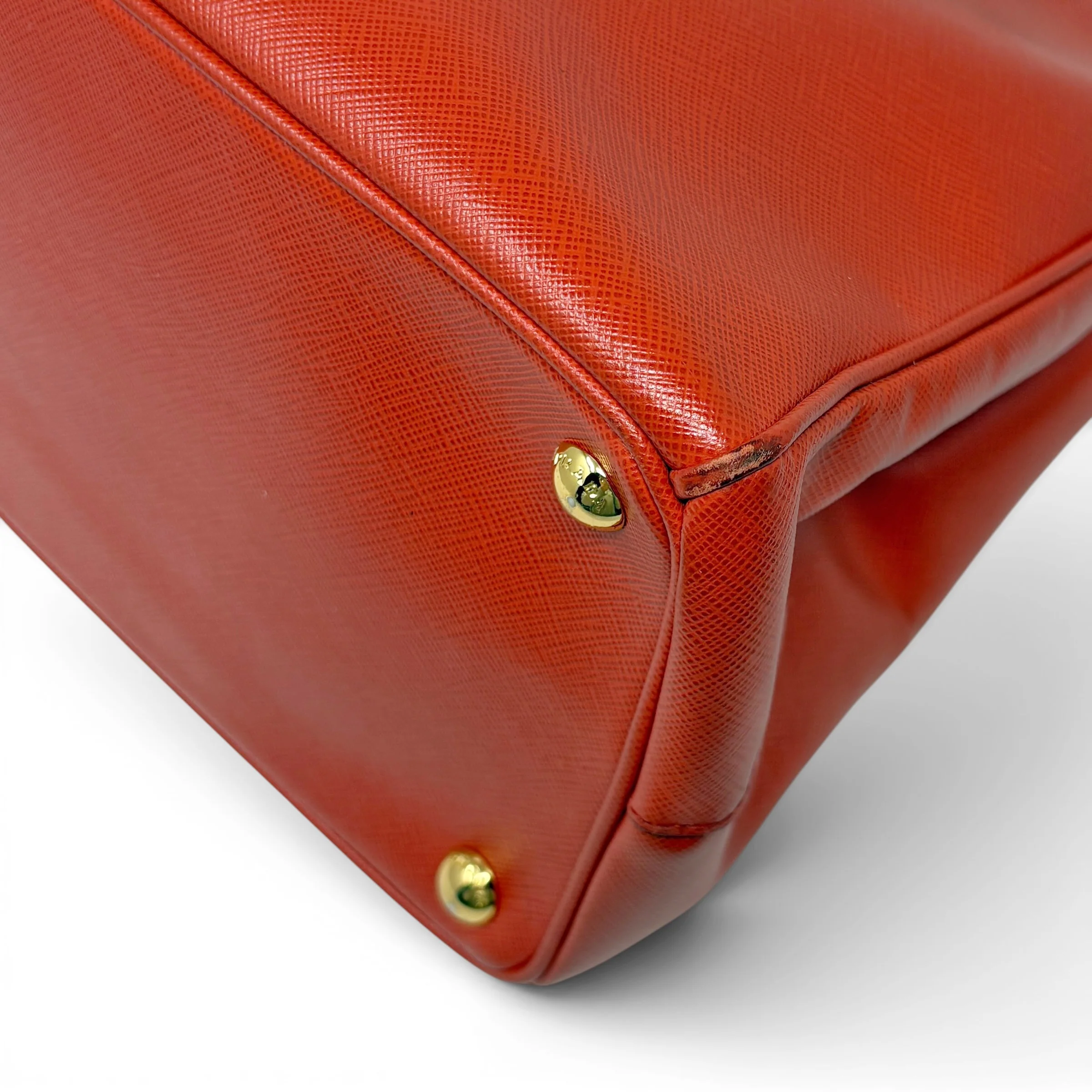 Prada Red Medium Galleria Tote - Image 8