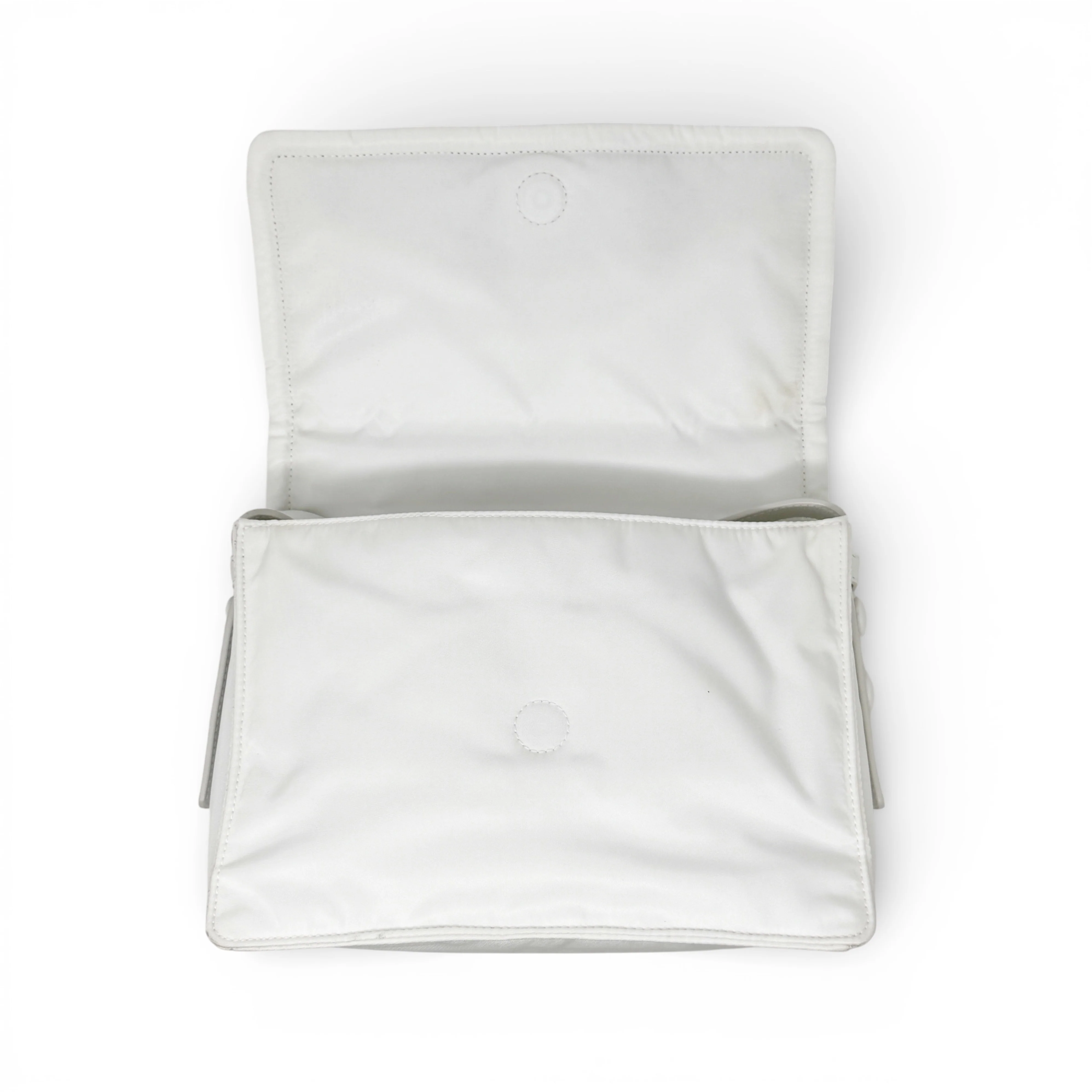 Prada White Re-Nylon Crossbody Bag - Image 11