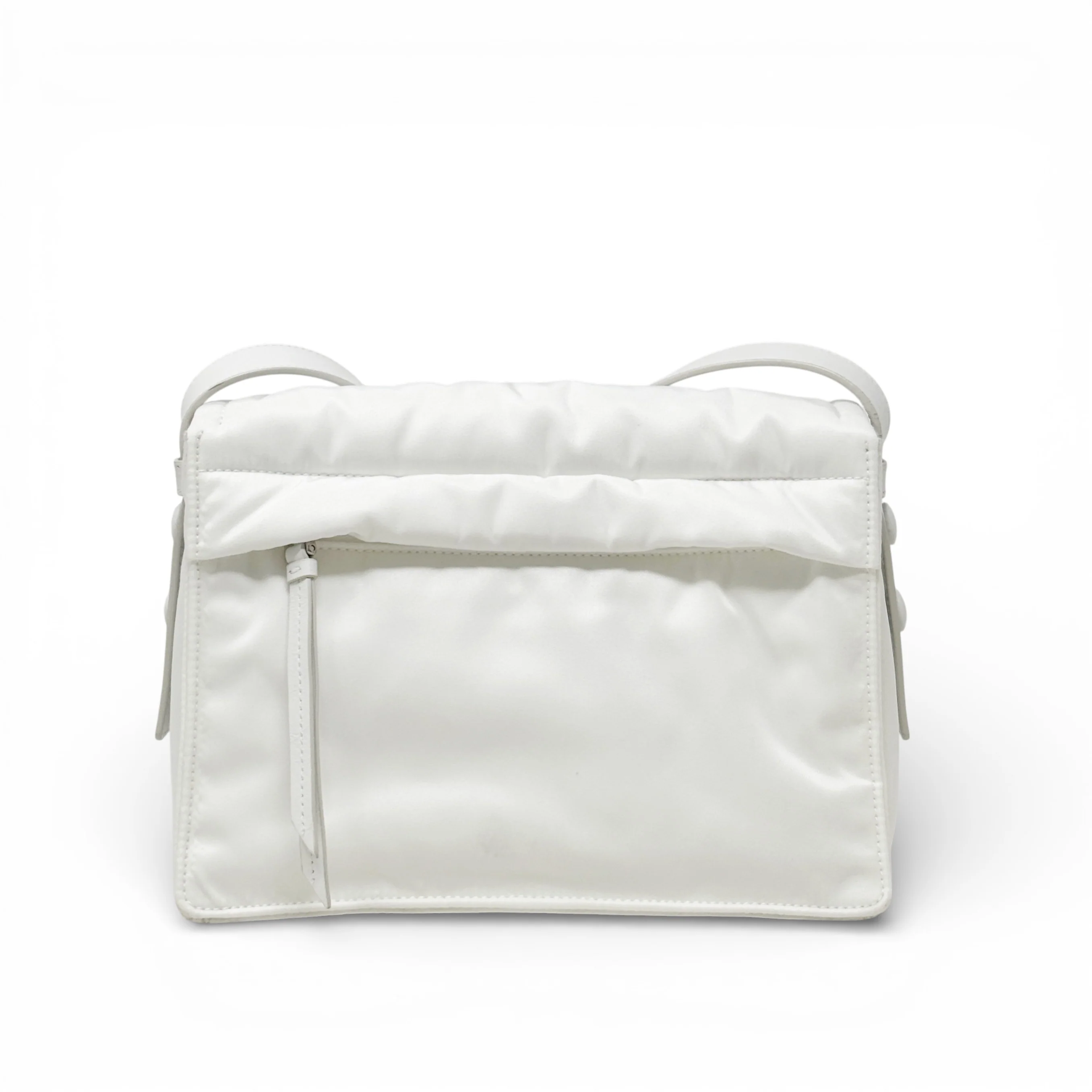 Prada White Re-Nylon Crossbody Bag - Image 3