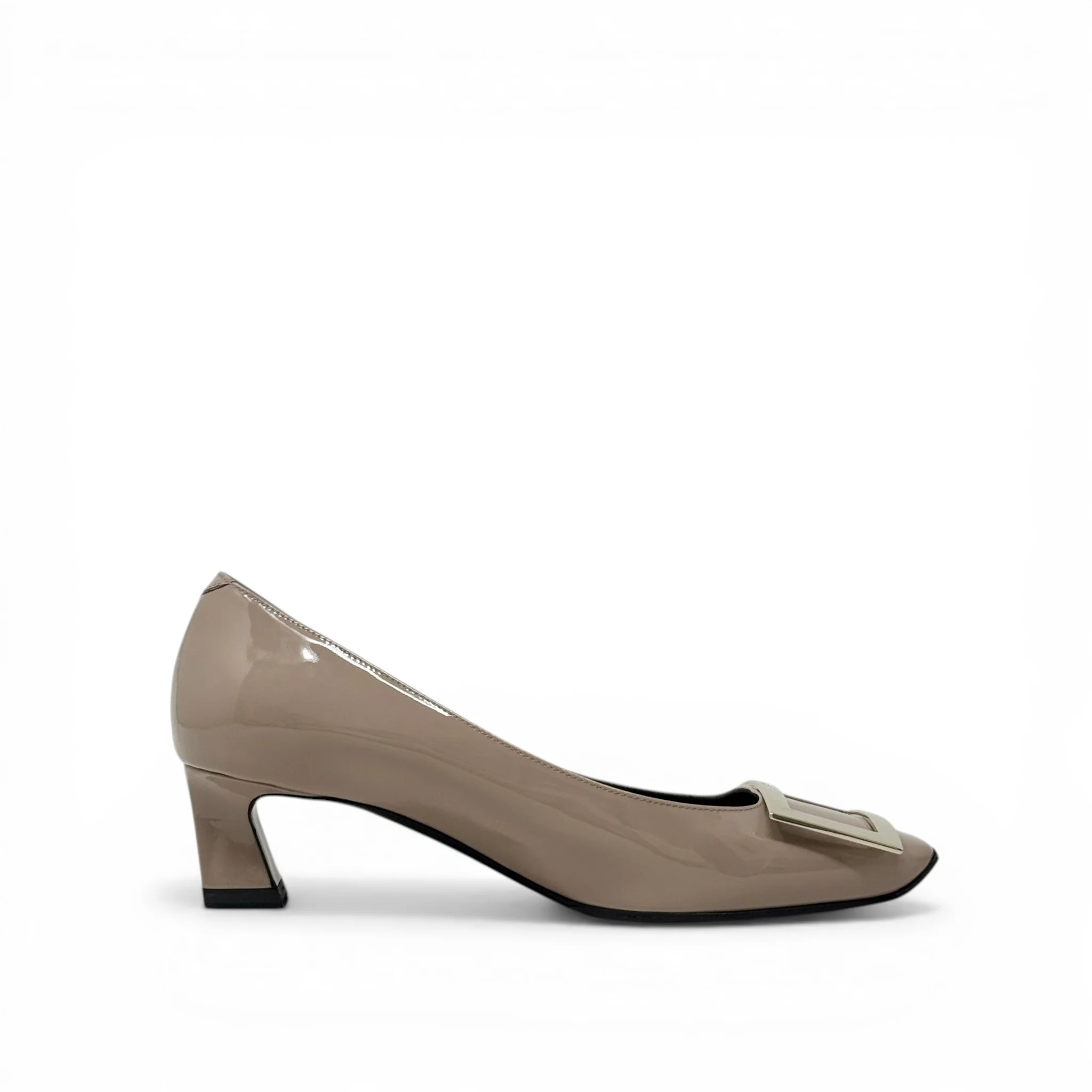 Roger Vivier Beige Belle Vivier Pumps 37 - Image 6