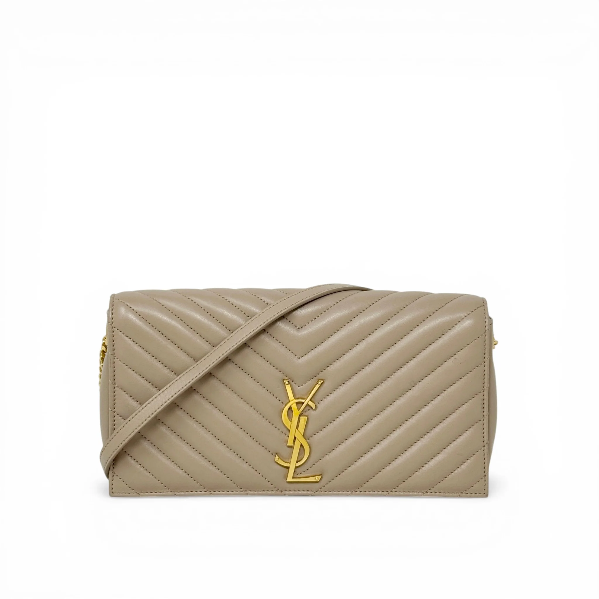 Saint Laurent Beige Kate 99 Bag