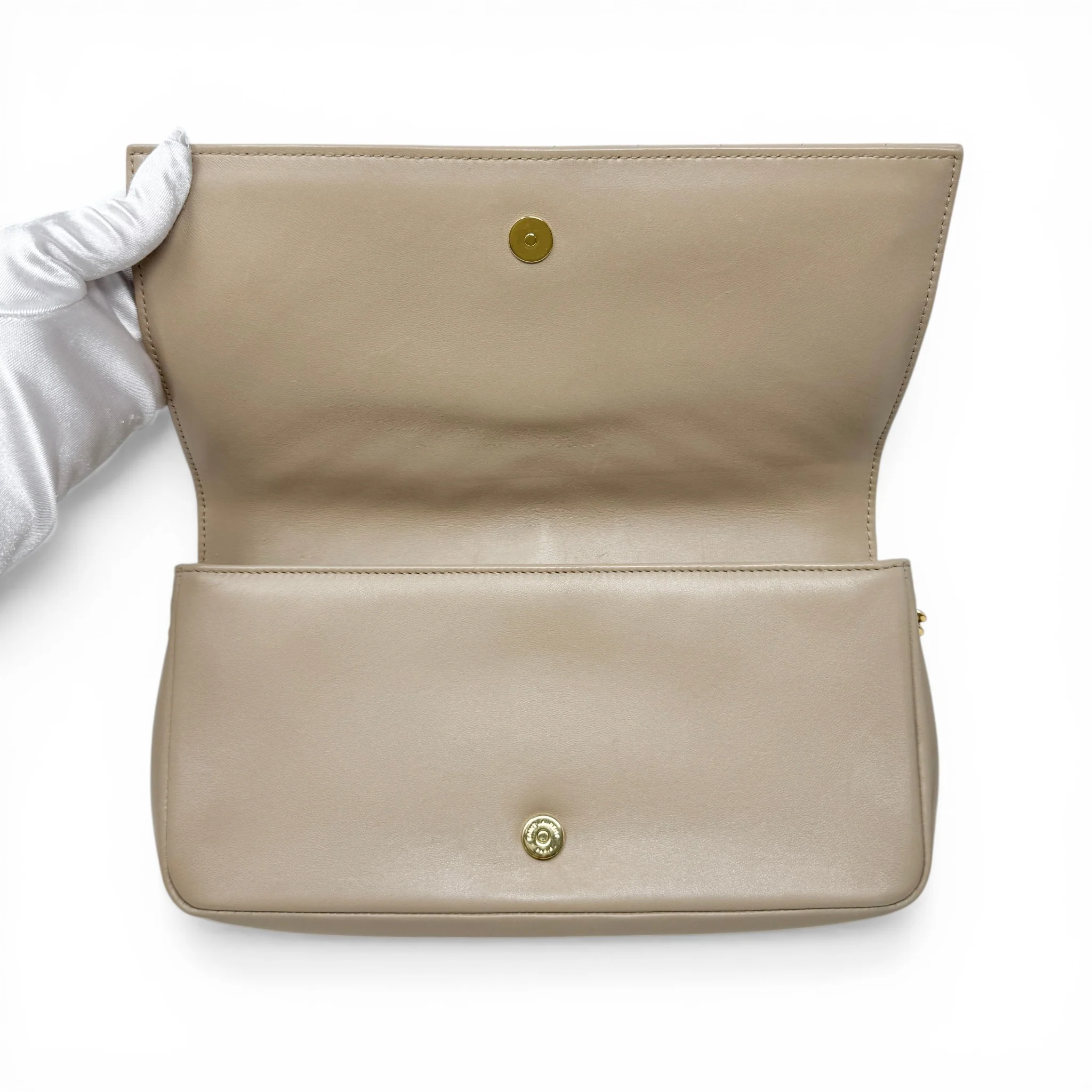 Saint Laurent Beige Kate 99 Bag - Image 11