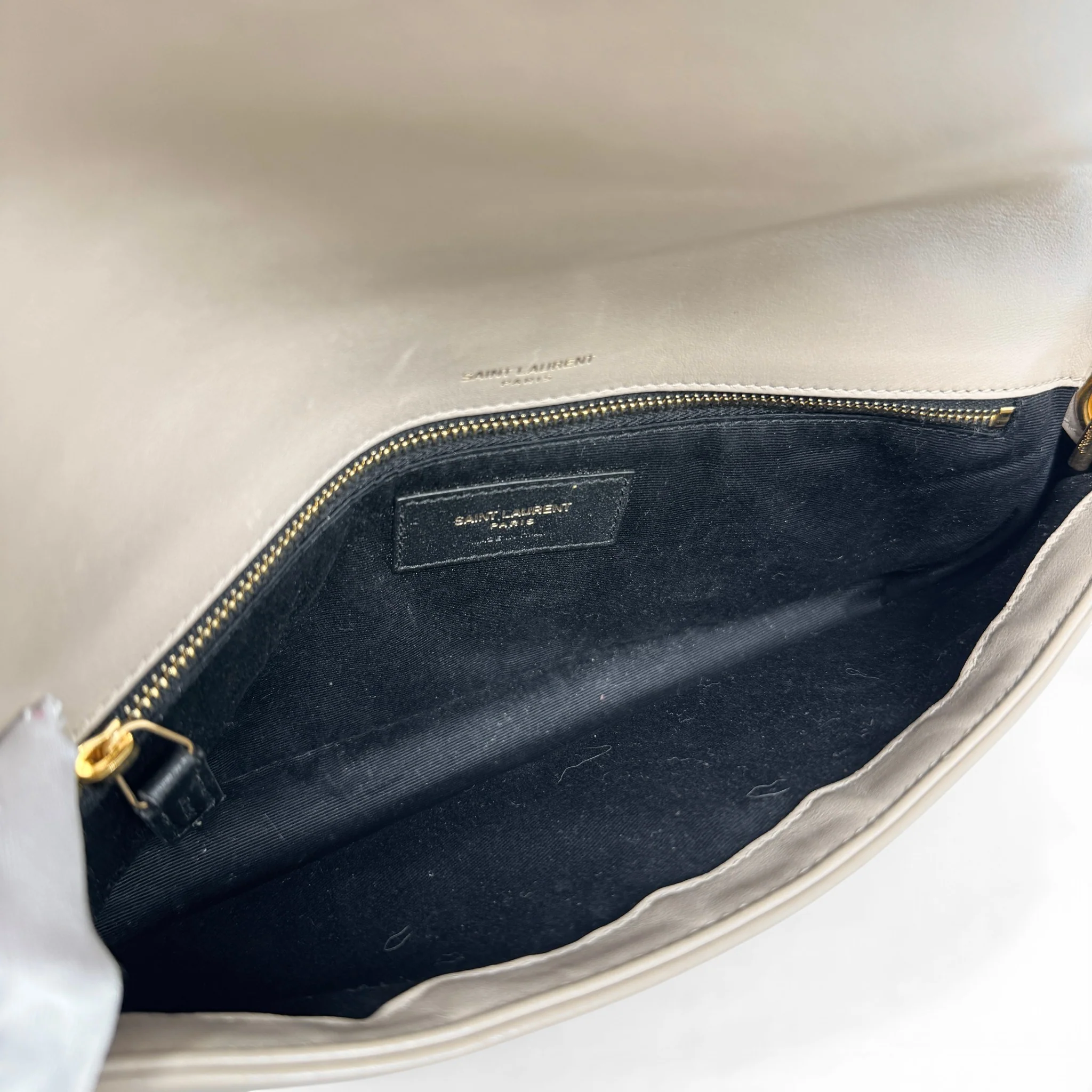 Saint Laurent Beige Kate 99 Bag - Image 12