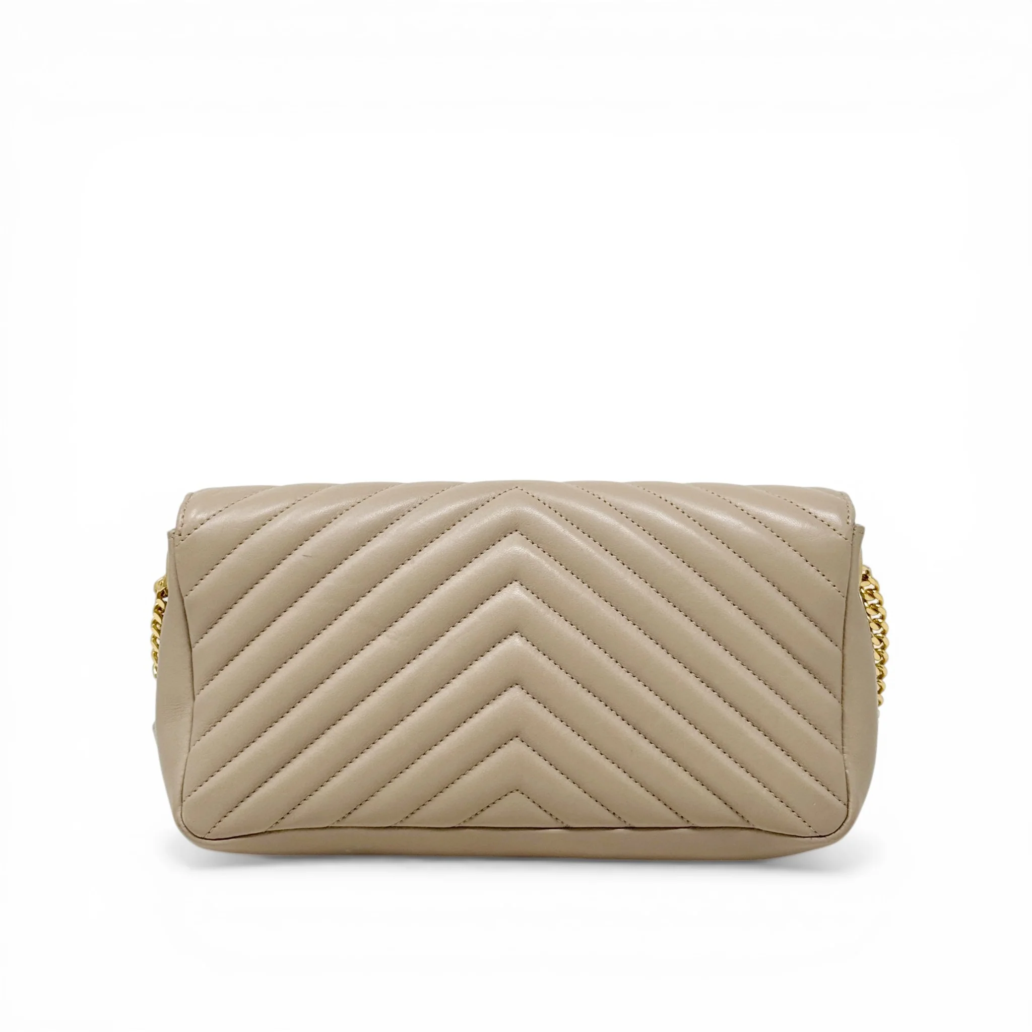 Saint Laurent Beige Kate 99 Bag - Image 3