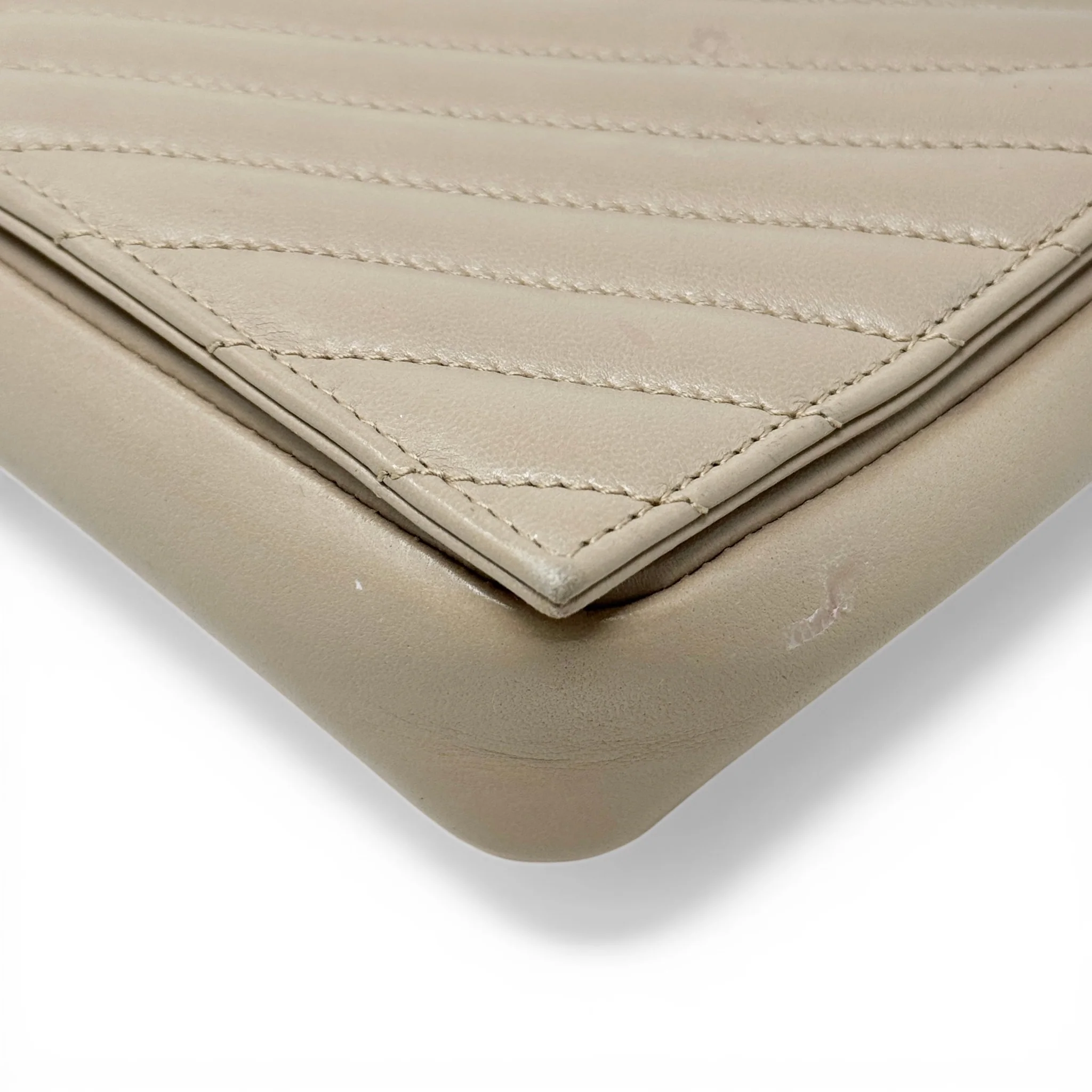 Saint Laurent Beige Kate 99 Bag - Image 6