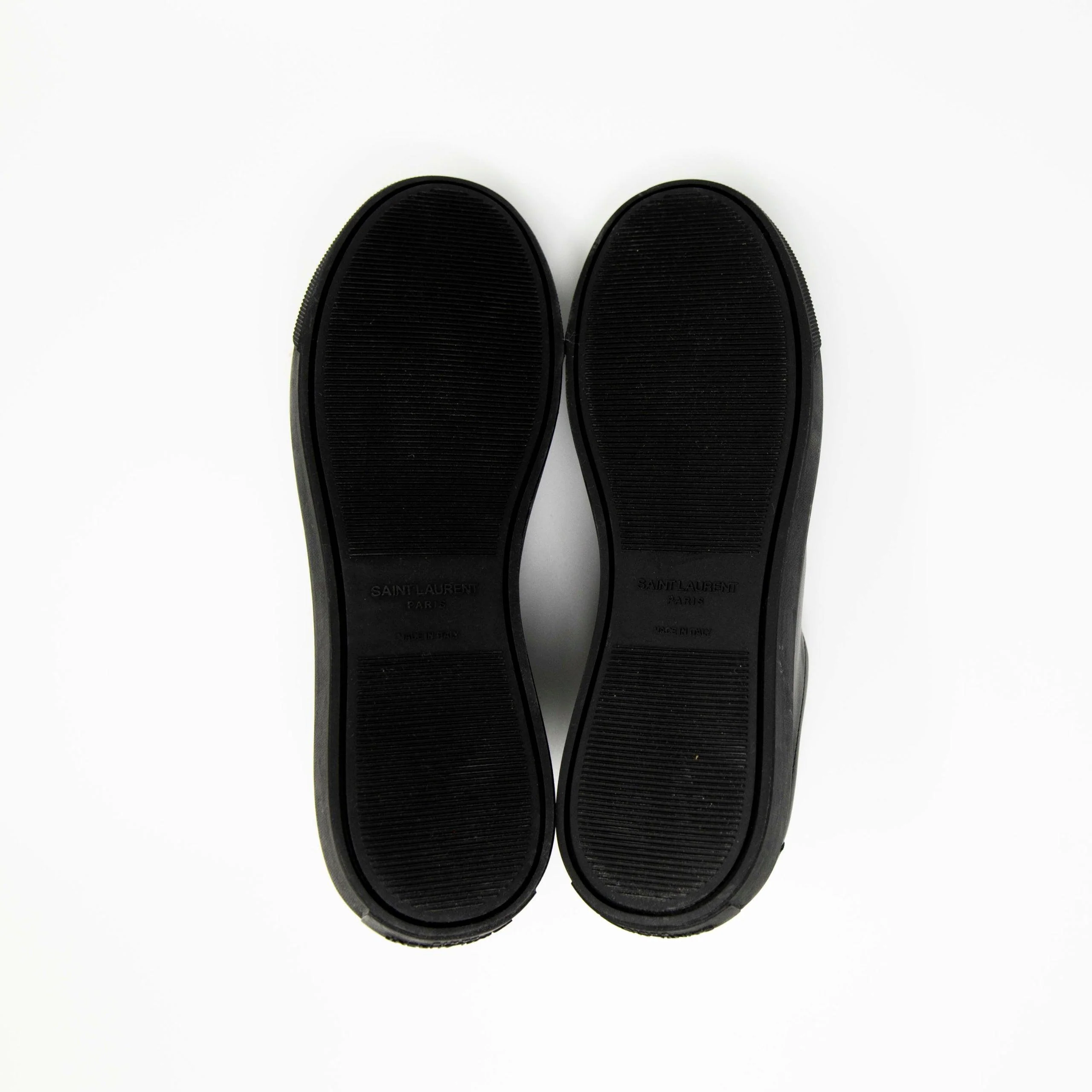 Saint Laurent Black Andy Sneakers 37 - Image 6