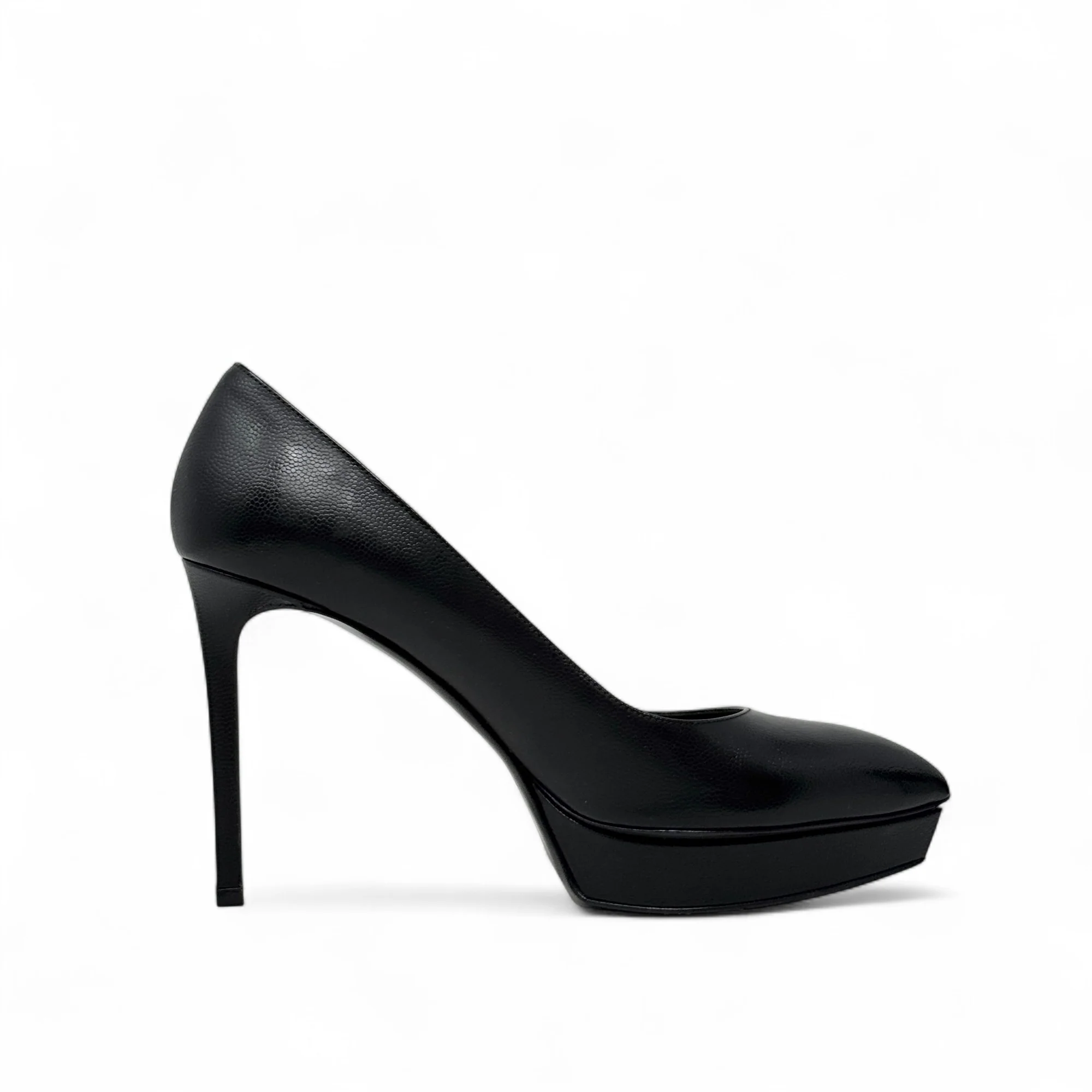 Saint Laurent Black Janis Pumps 39.5 - Image 6