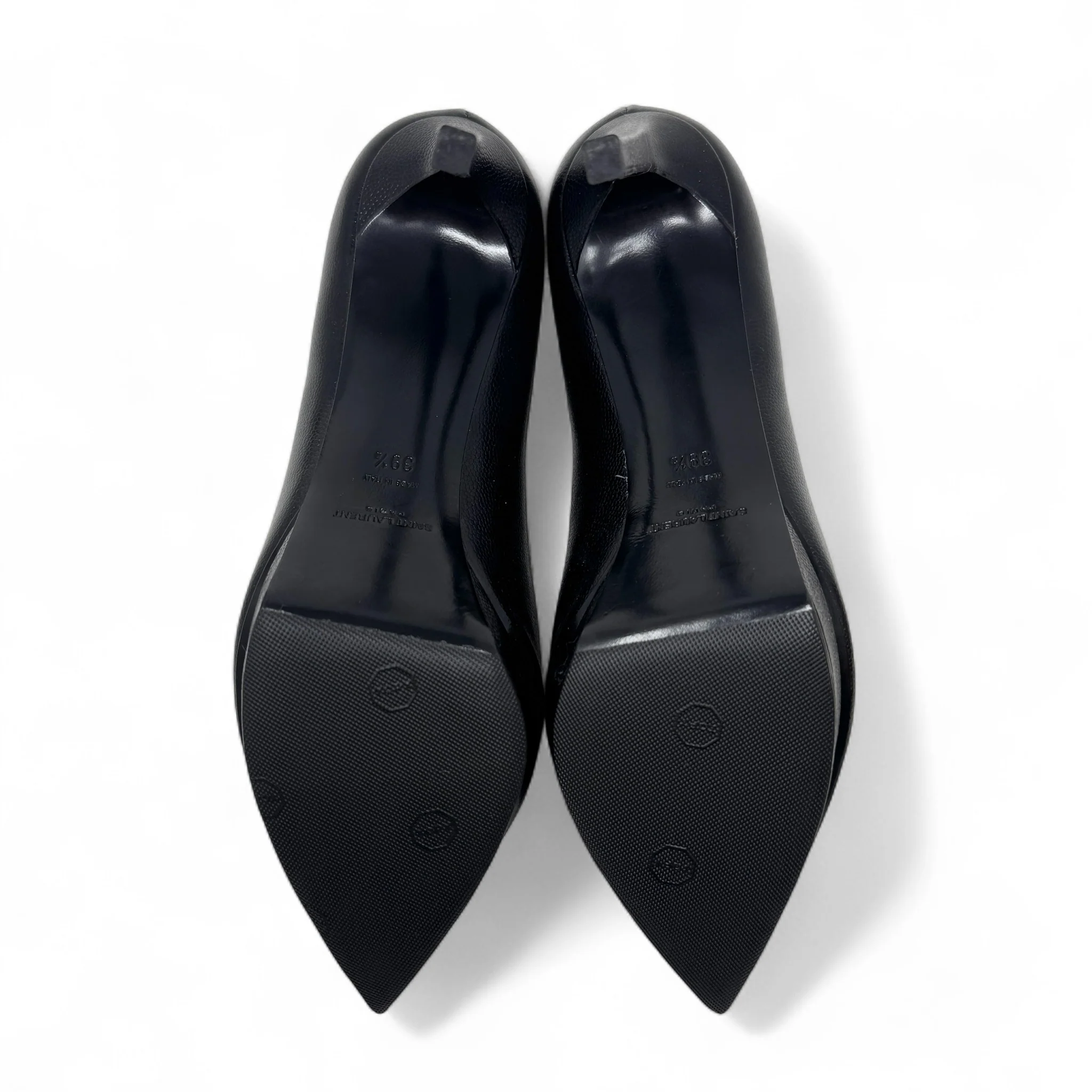 Saint Laurent Black Janis Pumps 39.5 - Image 8