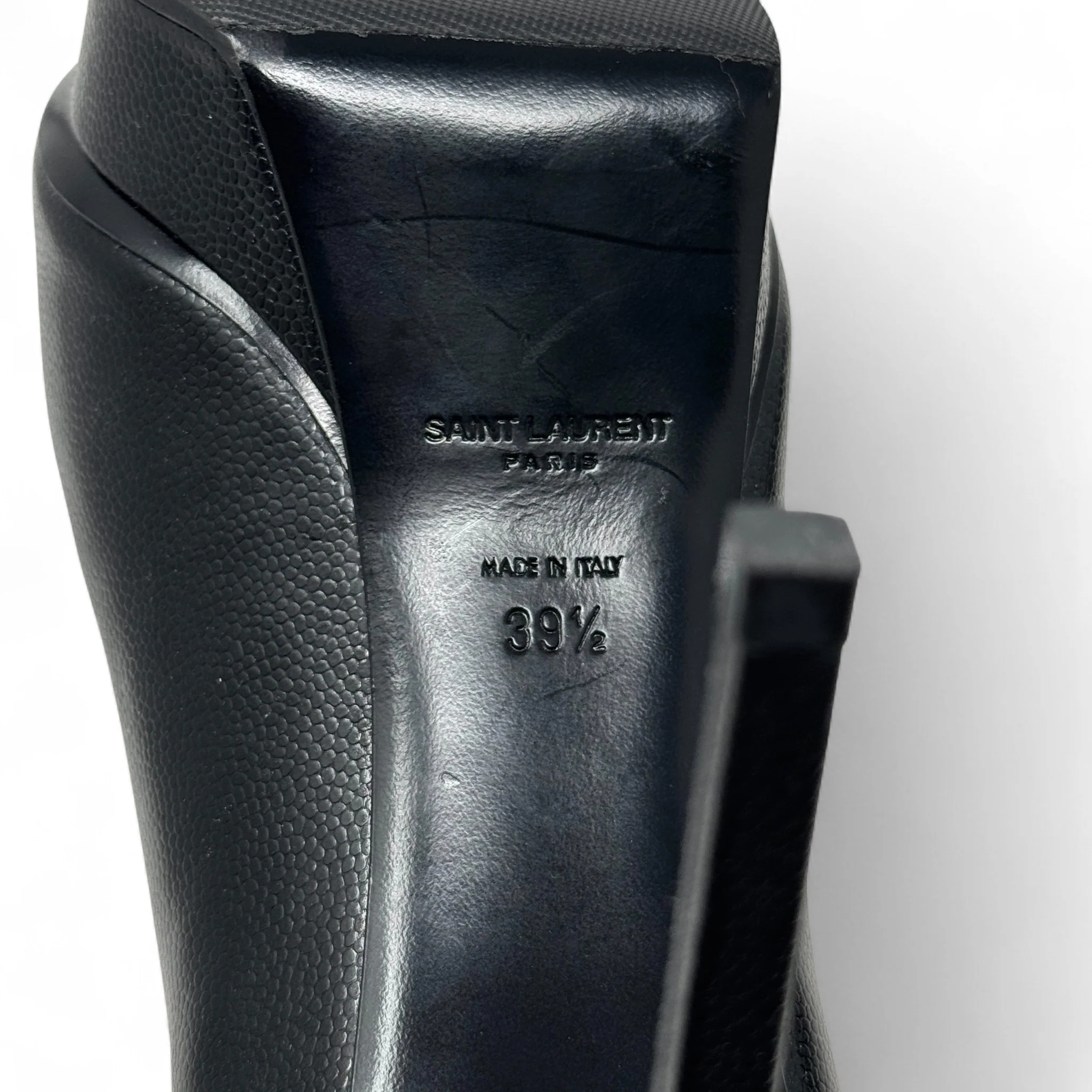 Saint Laurent Black Janis Pumps 39.5 - Image 9