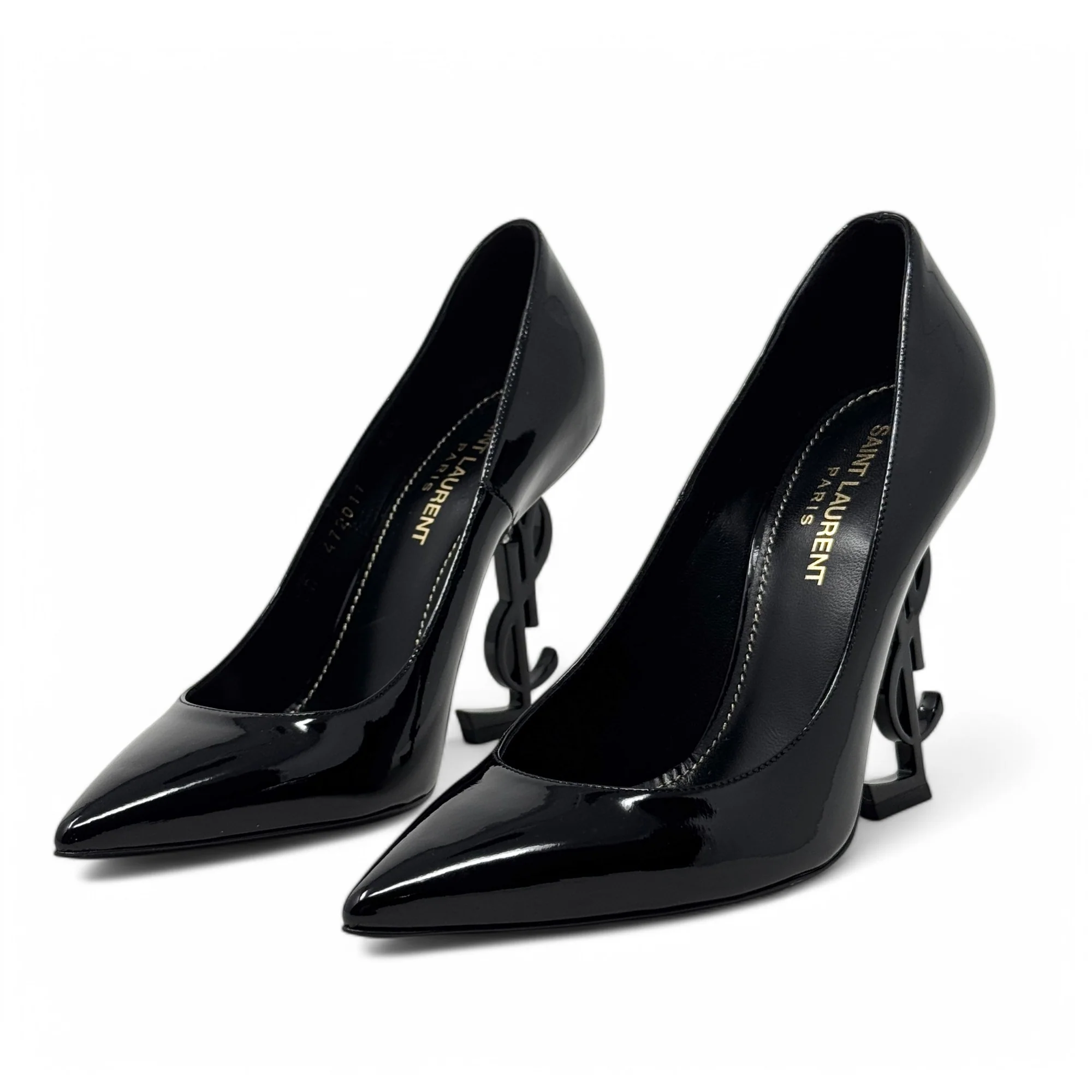 Saint Laurent Black Opyum Pumps 36.5 - Image 2