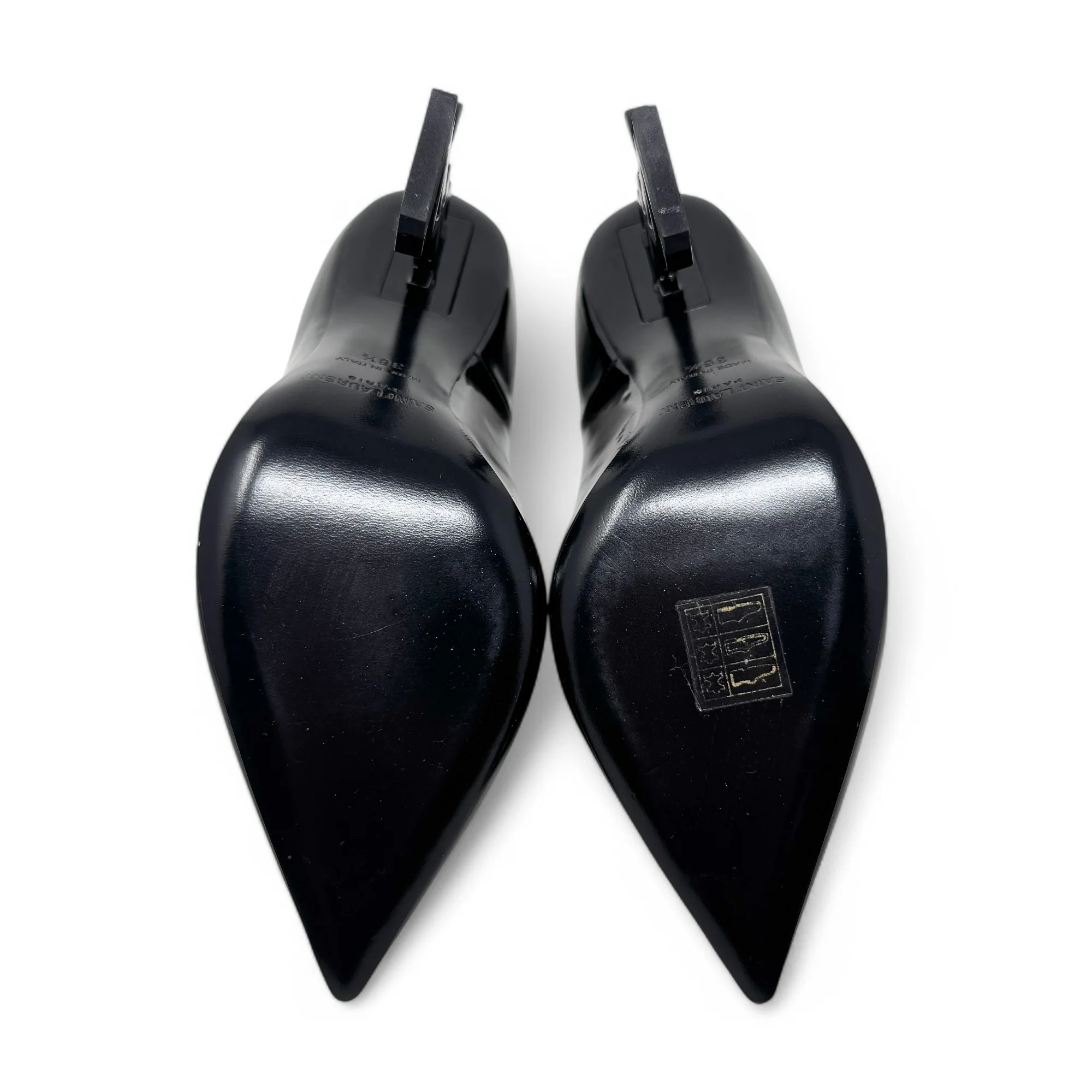 Saint Laurent Black Opyum Pumps 36.5 - Image 8