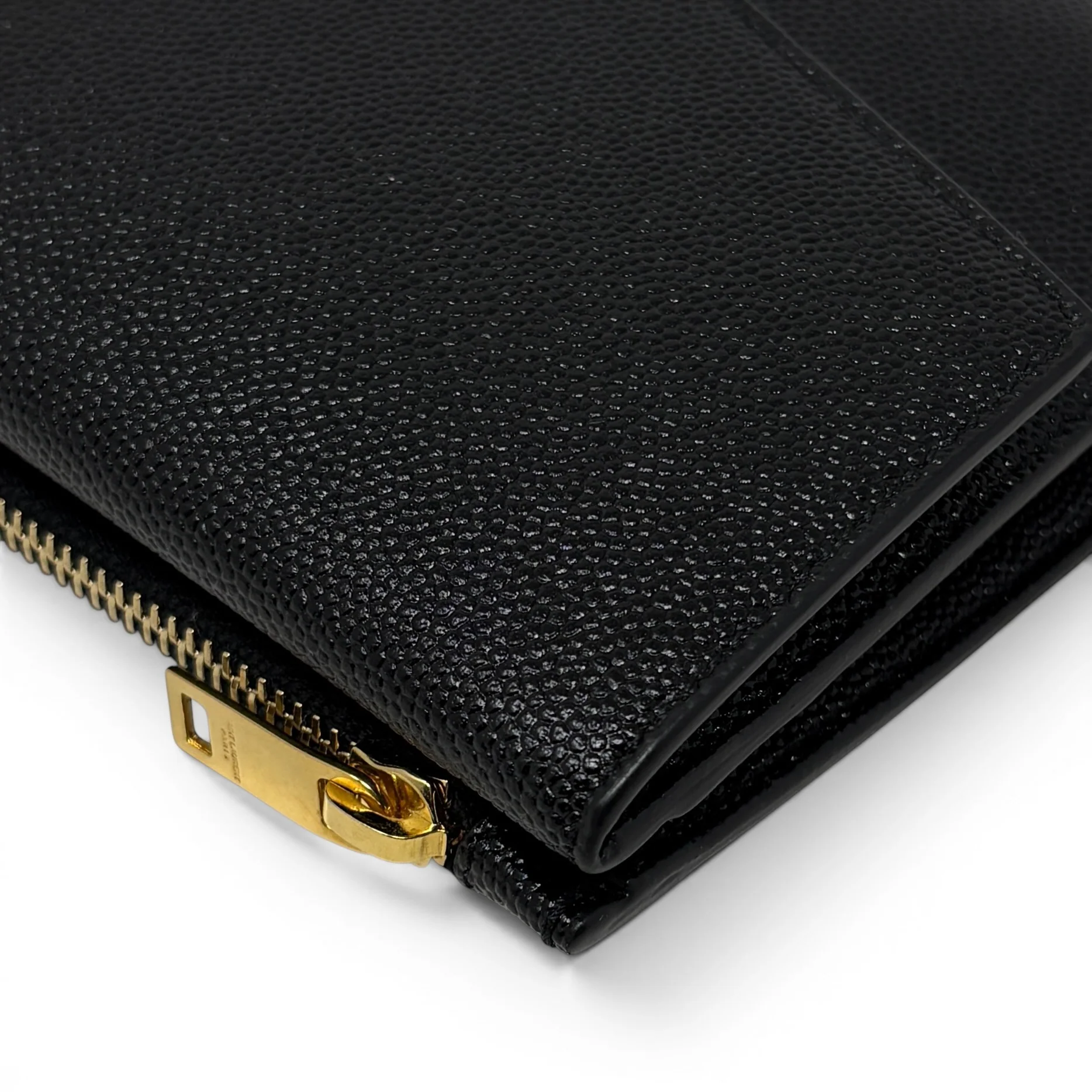 Saint Laurent Black Uptown Large Bifold Wallet - Image 10