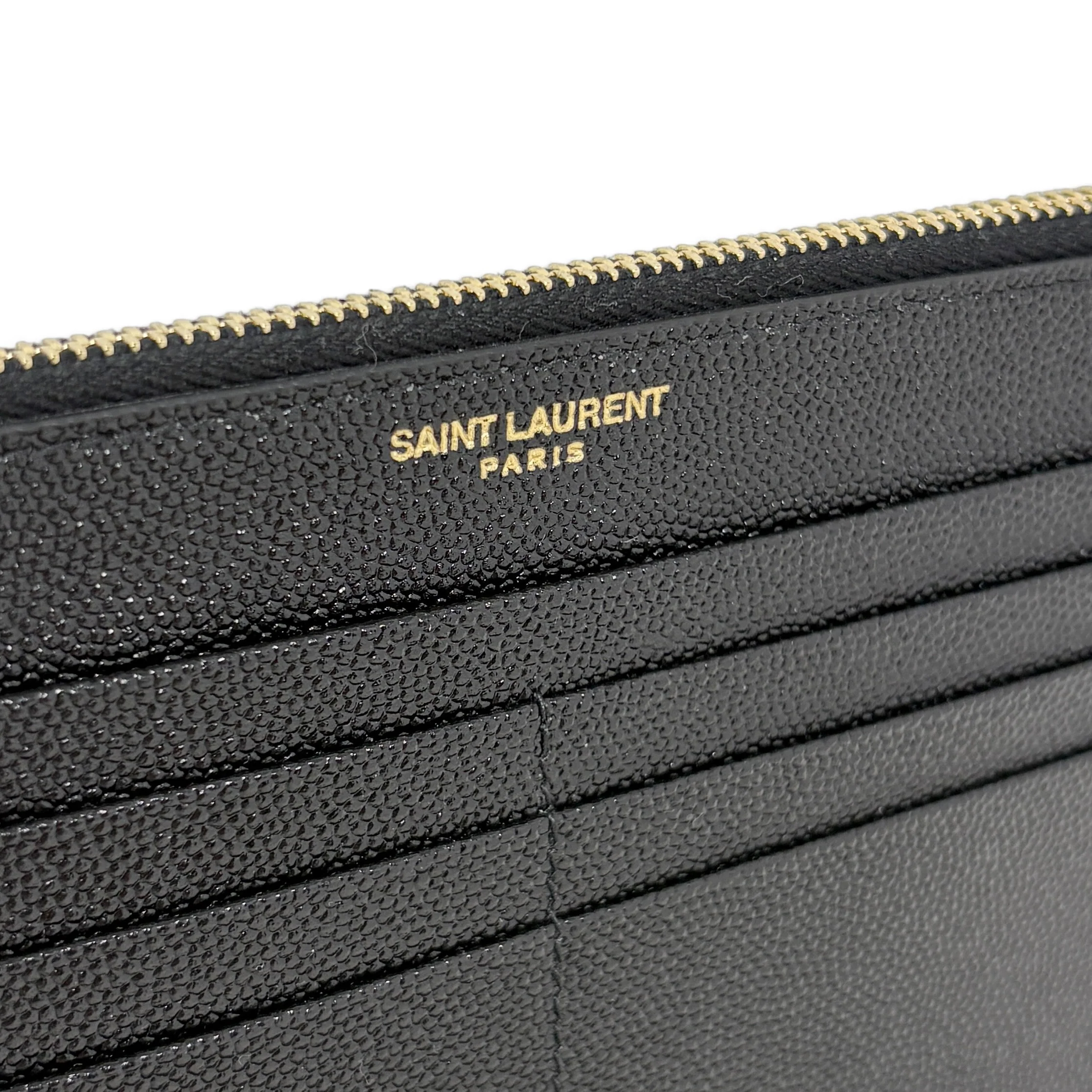 Saint Laurent Black Uptown Large Bifold Wallet - Image 11