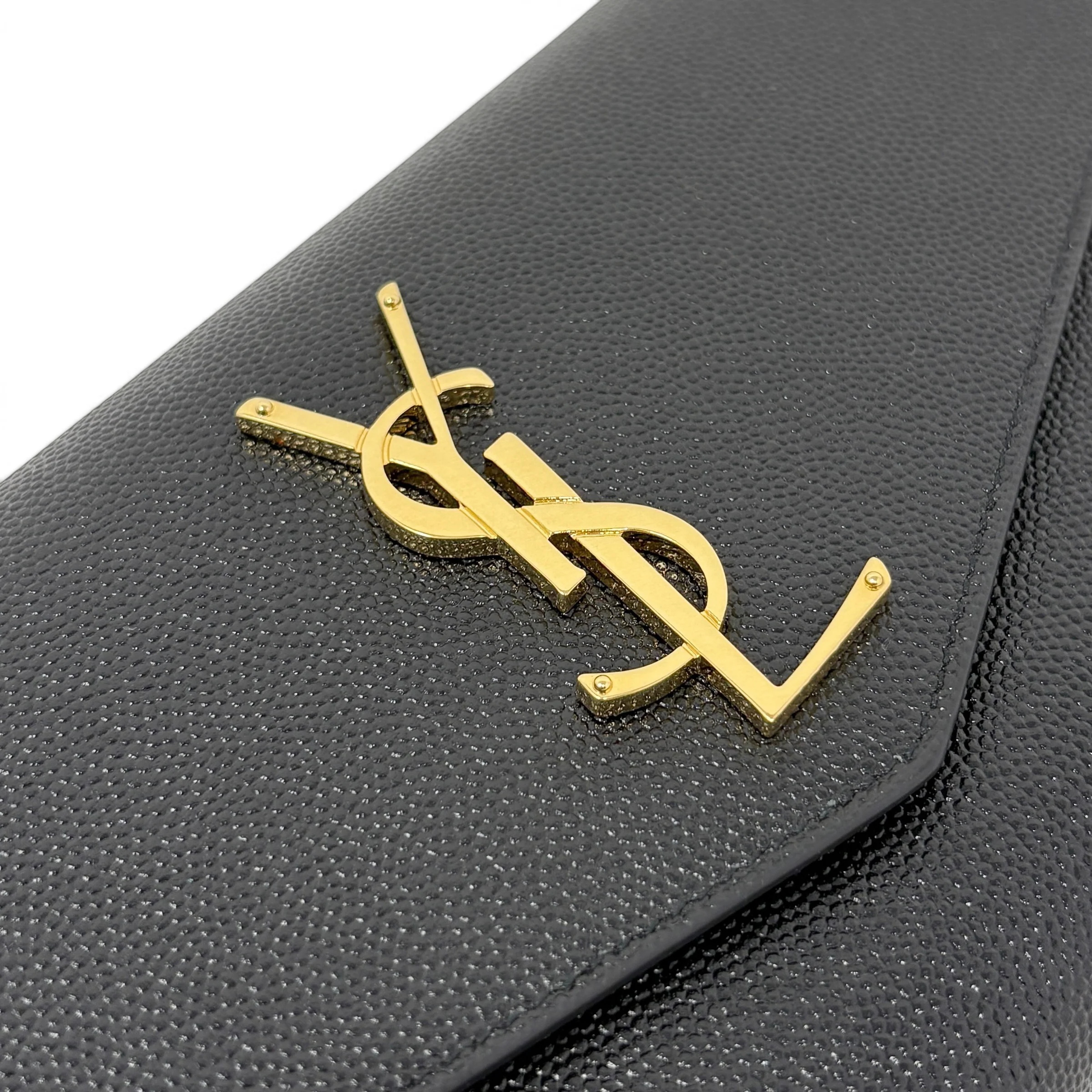 Saint Laurent Black Uptown Large Bifold Wallet - Image 12