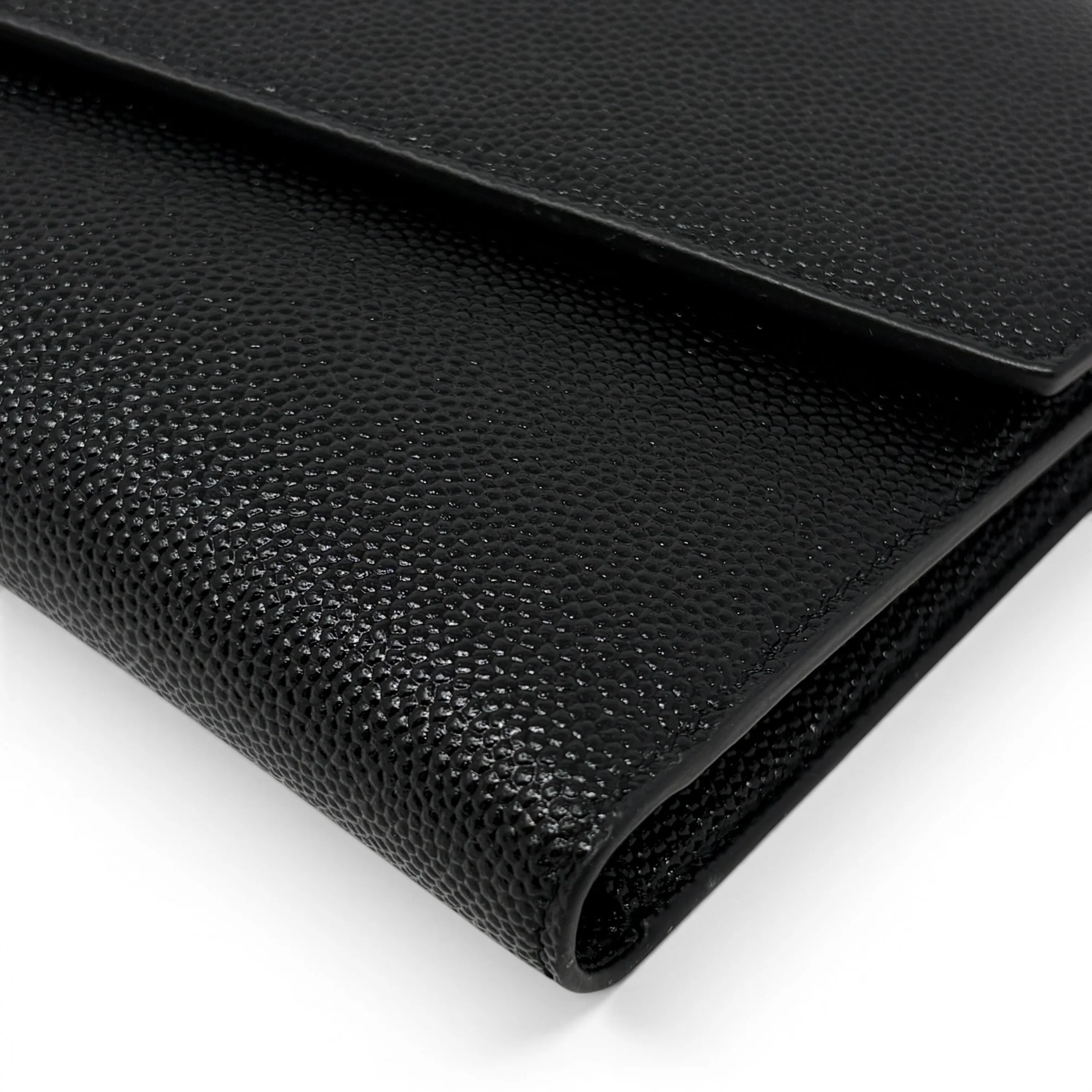Saint Laurent Black Uptown Large Bifold Wallet - Image 8