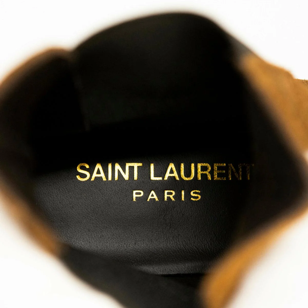 Saint Laurent Brown Chelsea Boots 37 - Image 7