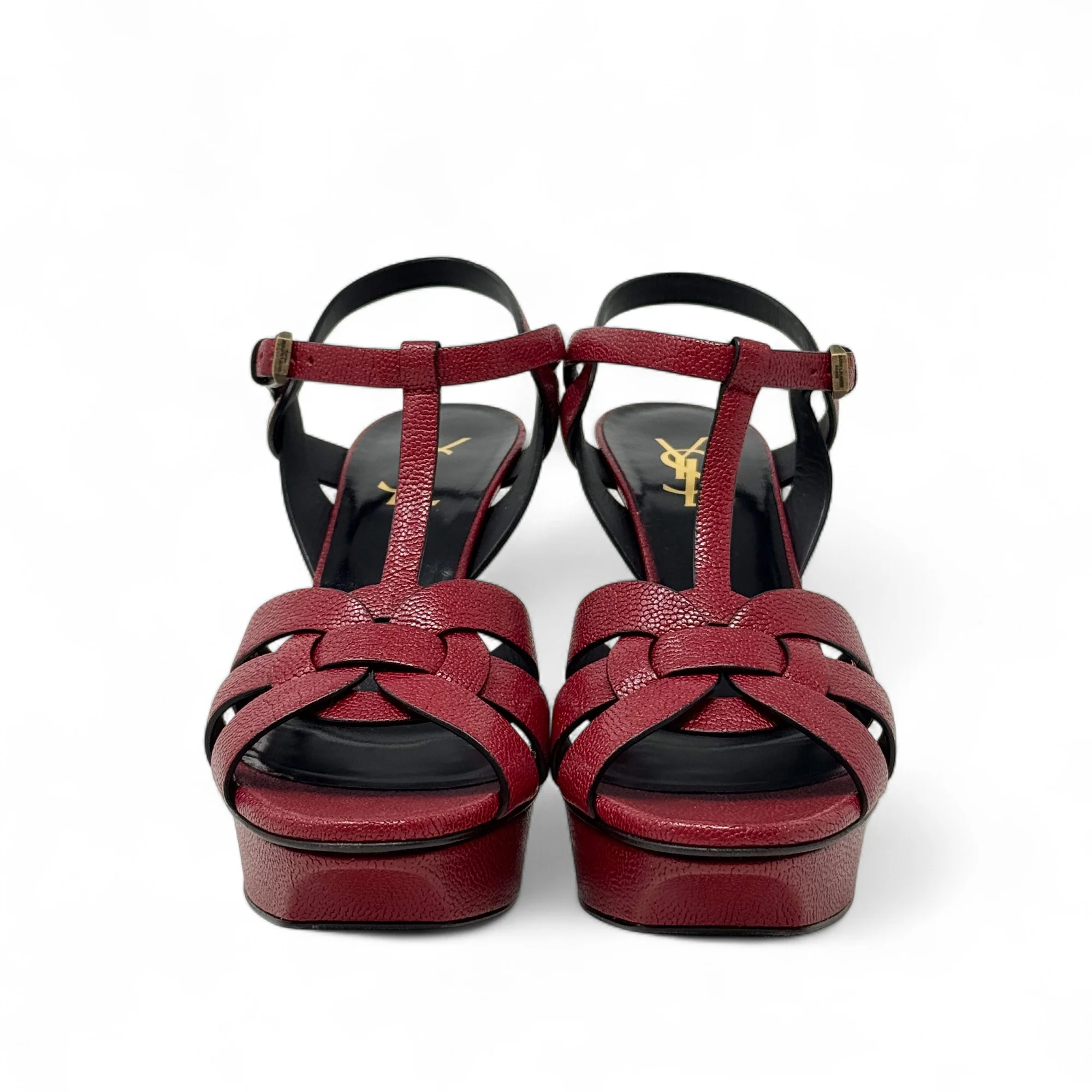 Saint Laurent Red Tribute Sandals 40 - Image 3