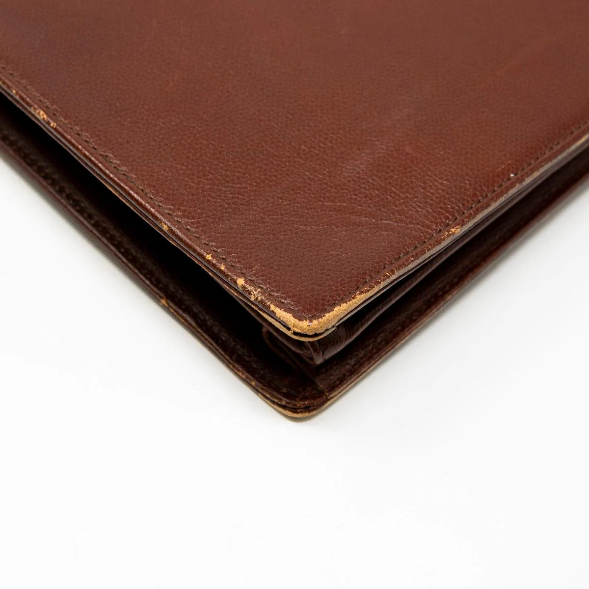 Saint Laurent Vintage Brown Briefcase - Image 6