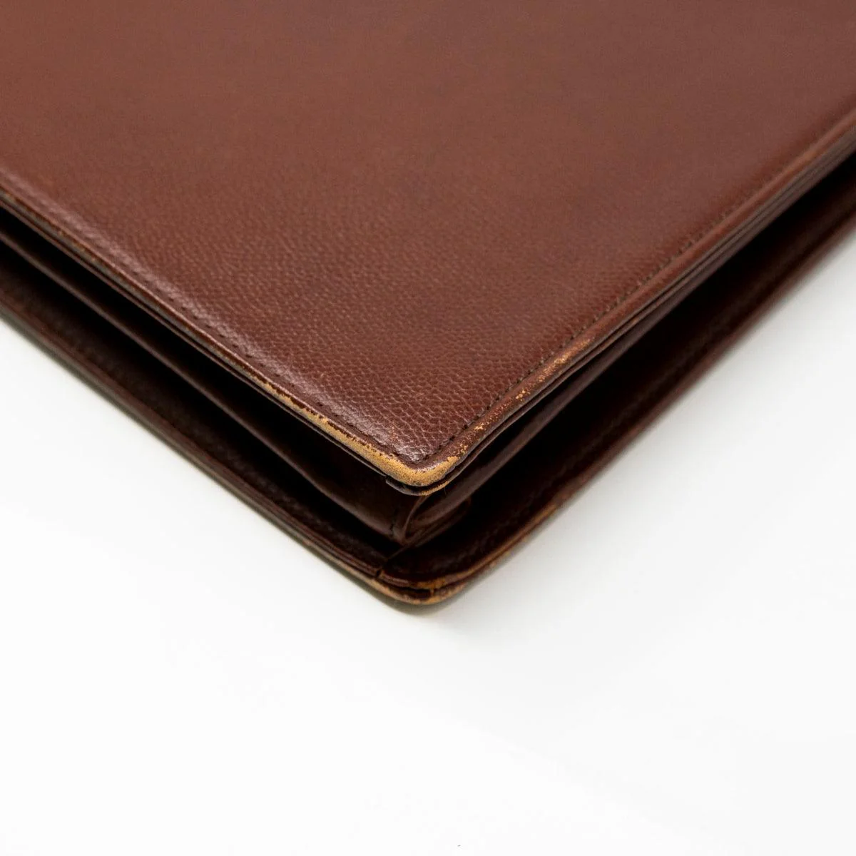 Saint Laurent Vintage Brown Briefcase - Image 7