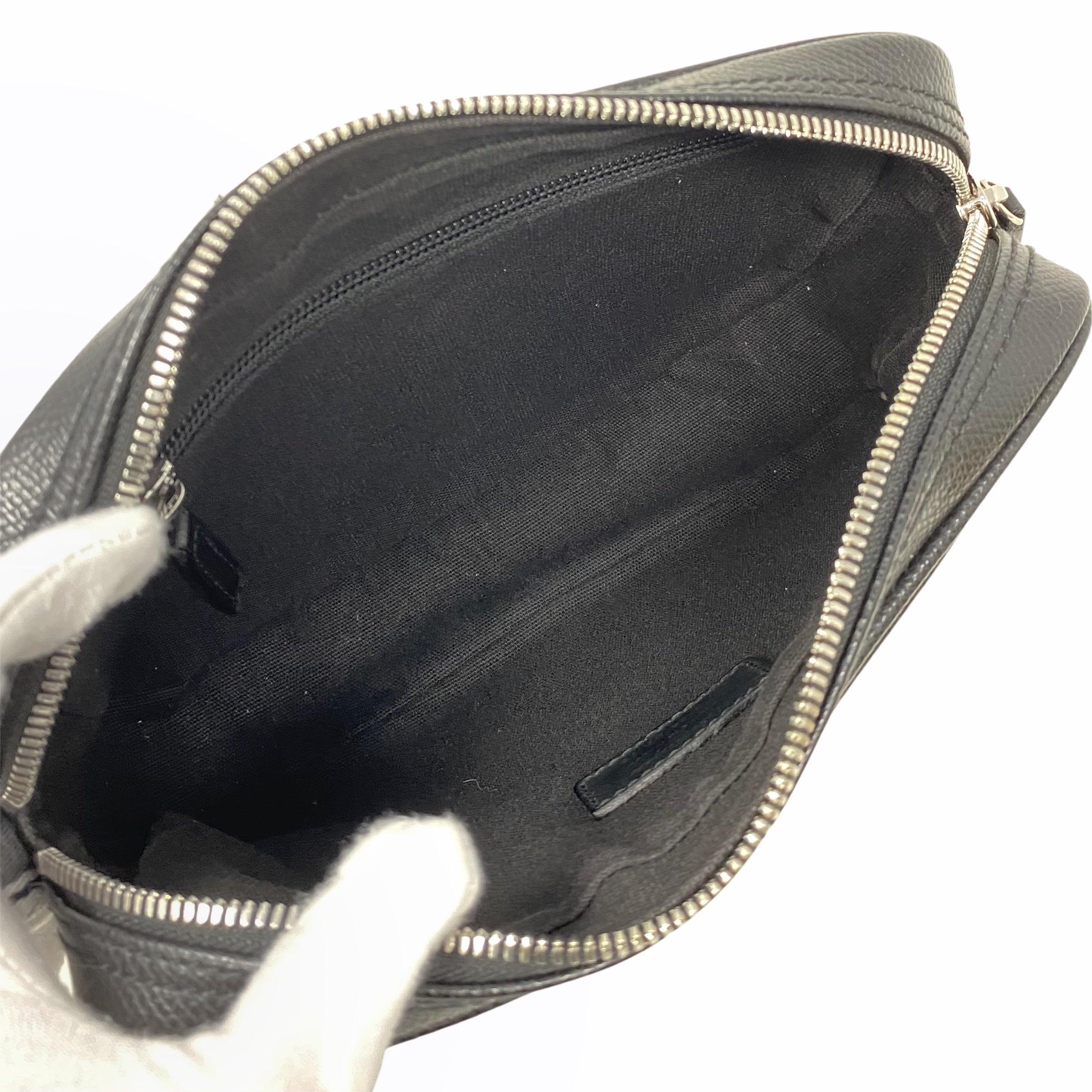 Ferragamo Black Toiletry Pouch - Image 6