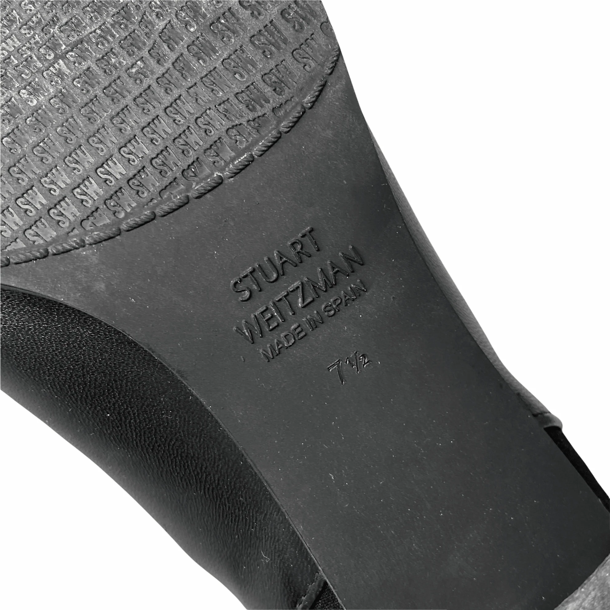 Stuart Weitzman Black Nappa 5050 Boots 7.5 - Image 5