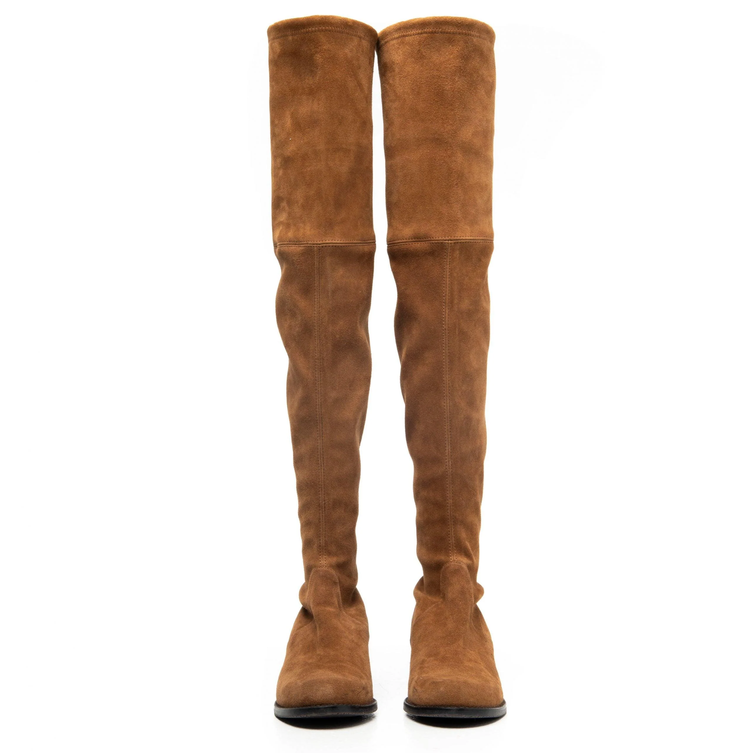 Stuart Weitzman Brown Midland Boots 7 - Image 3