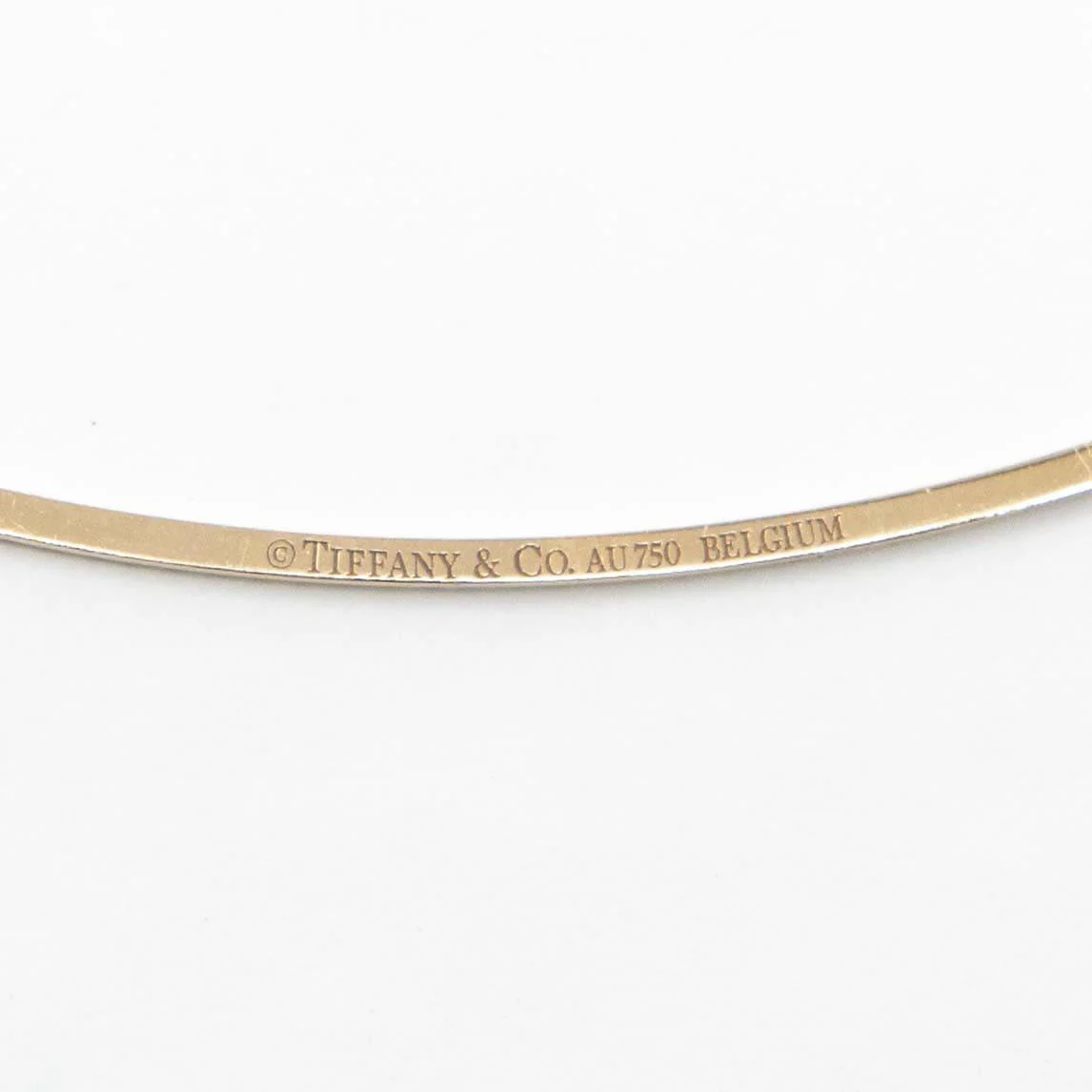 Tiffany & Co Diamond Large T-Smile Pendant Necklace - Image 8