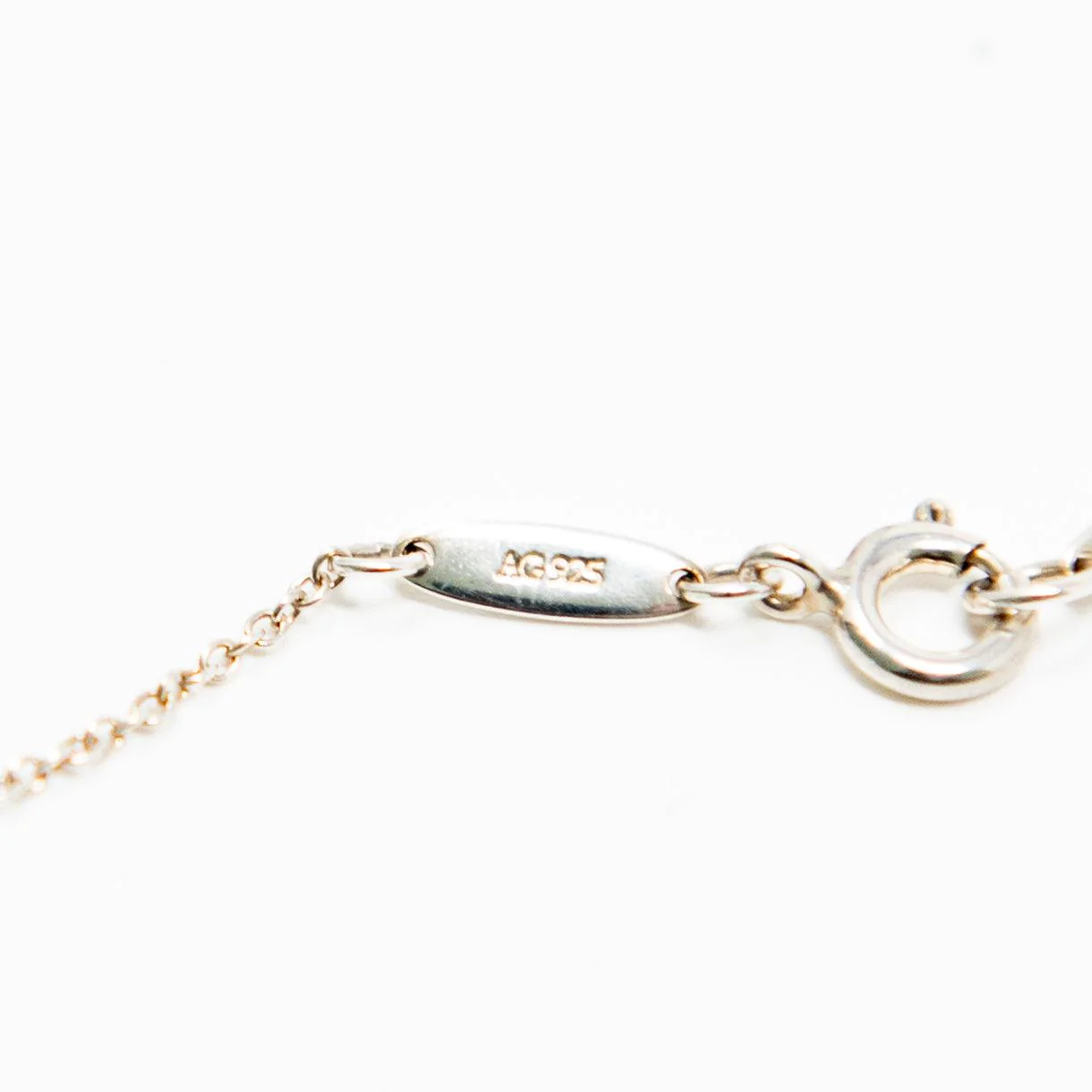 Tiffany & Co Diamond Elsa Peretti Heart Necklace - Image 8