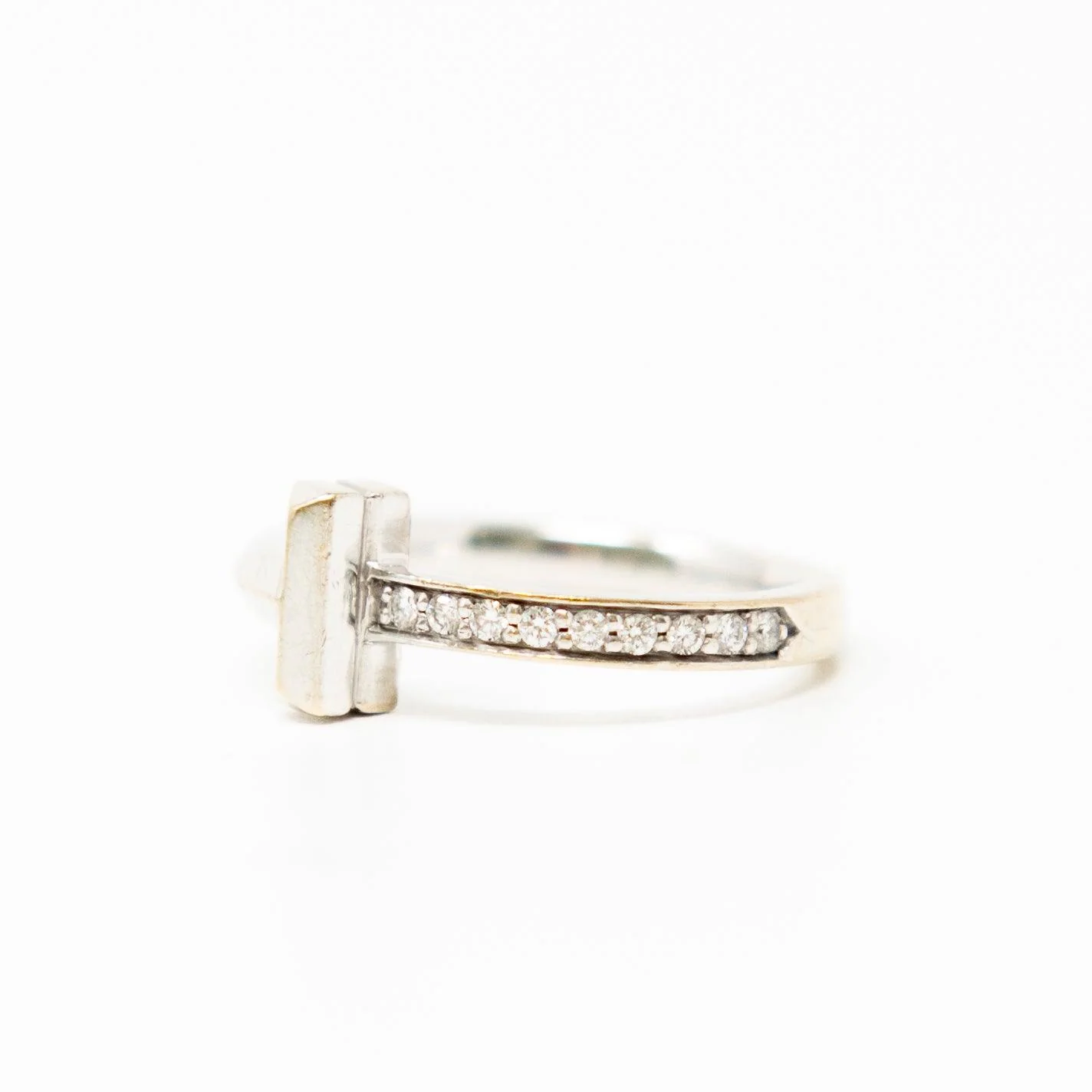 Tiffany & Co. Diamond T1 Ring - Image 3