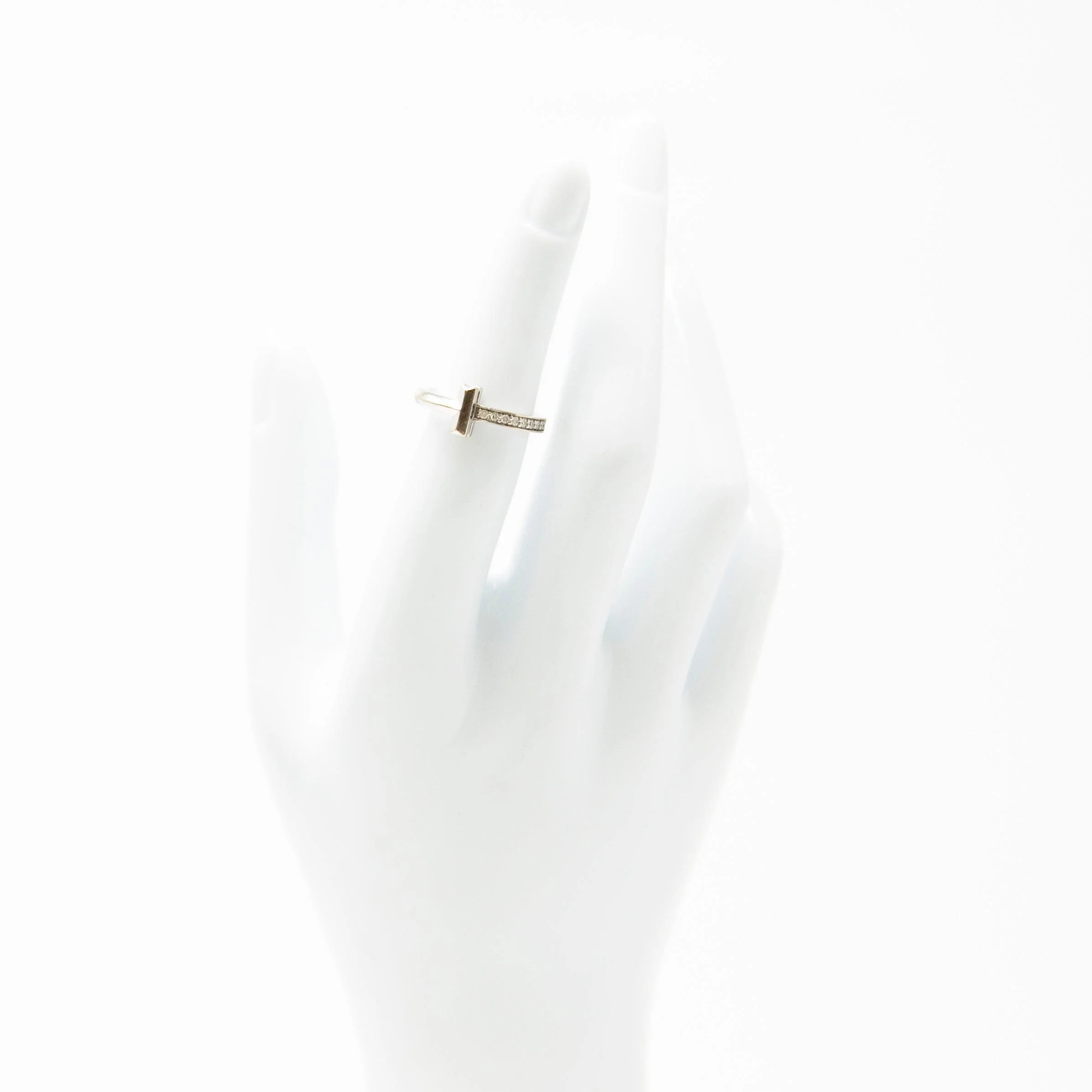 Tiffany & Co. Diamond T1 Ring - Image 8
