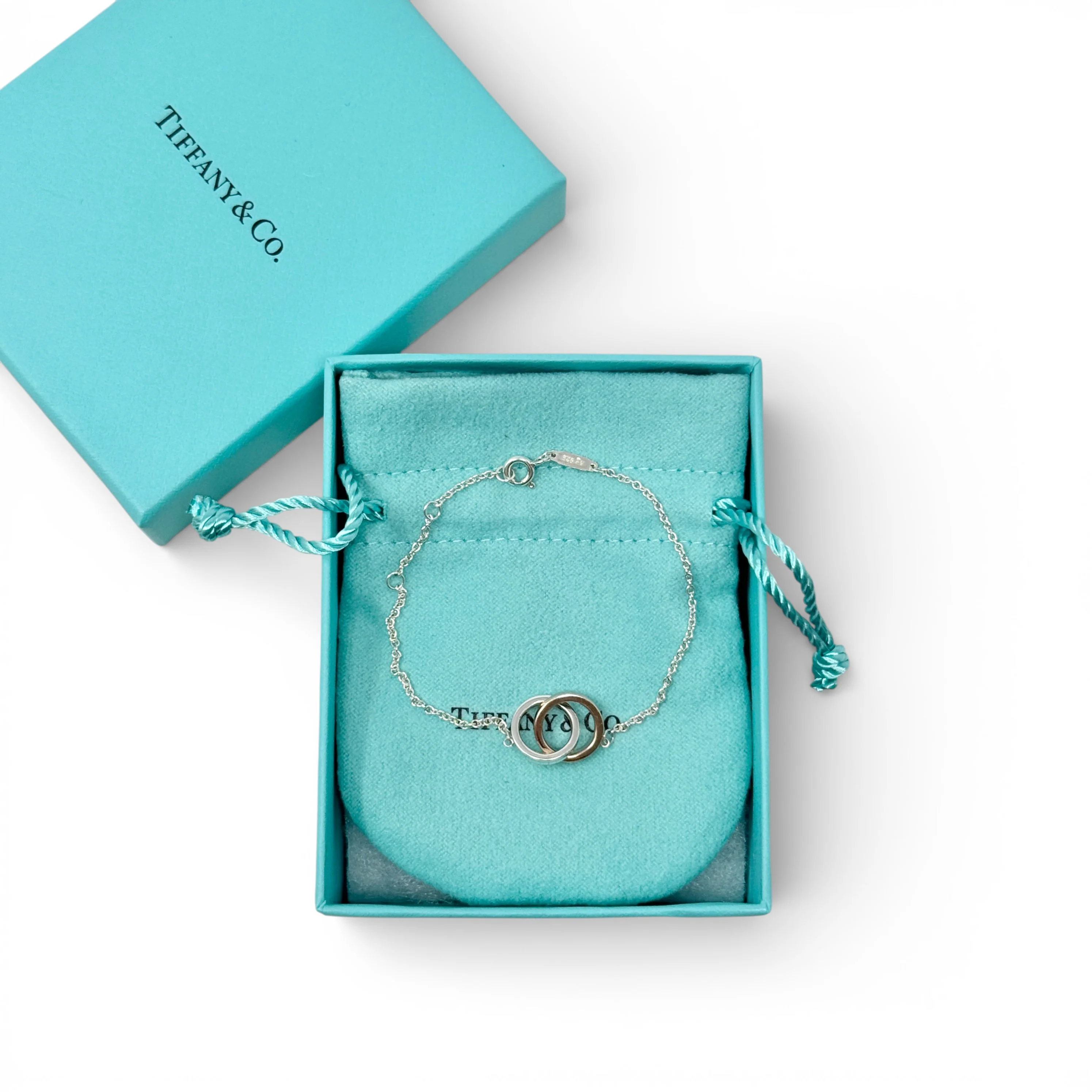 Tiffany & Co. Interlocking Circles Chain Bracelet